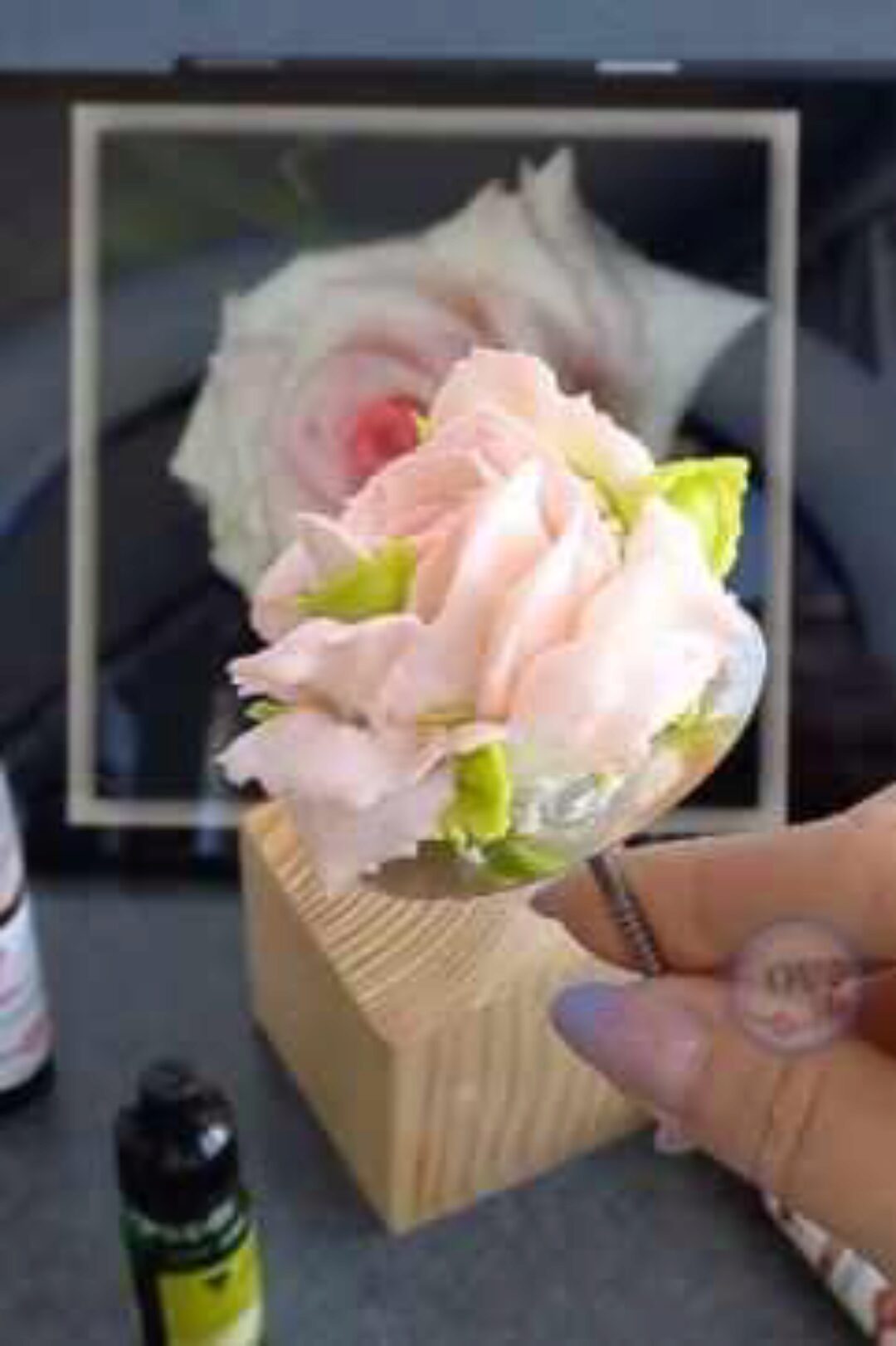 Кремовая флористика на творожной крем-пасте (Оксана Высочина) @oksana_vach_konditer