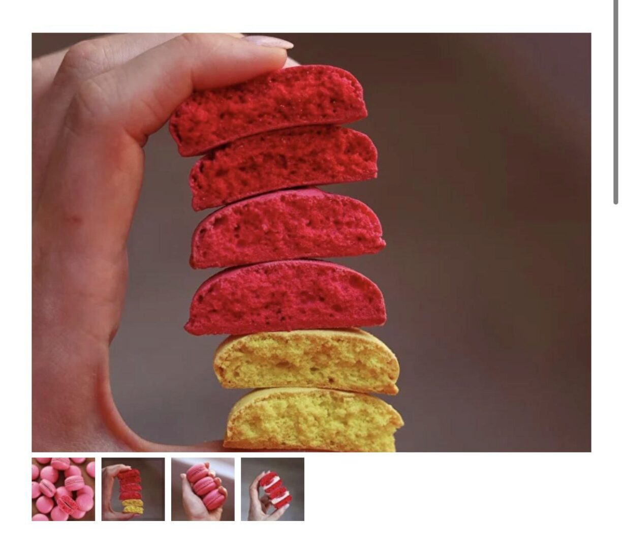 [ex_pastry_cook] Крышечки макарон: Альбумин, Французы+Швейцарцы на живом белке (Александра Шинкаренко)