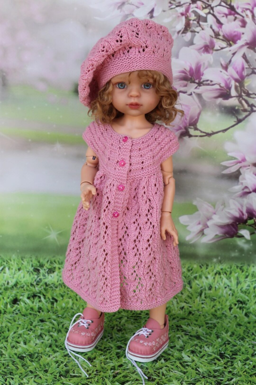 Ажурный комплект Вальс на Паолок и Минуш (Марина Кащенкова)