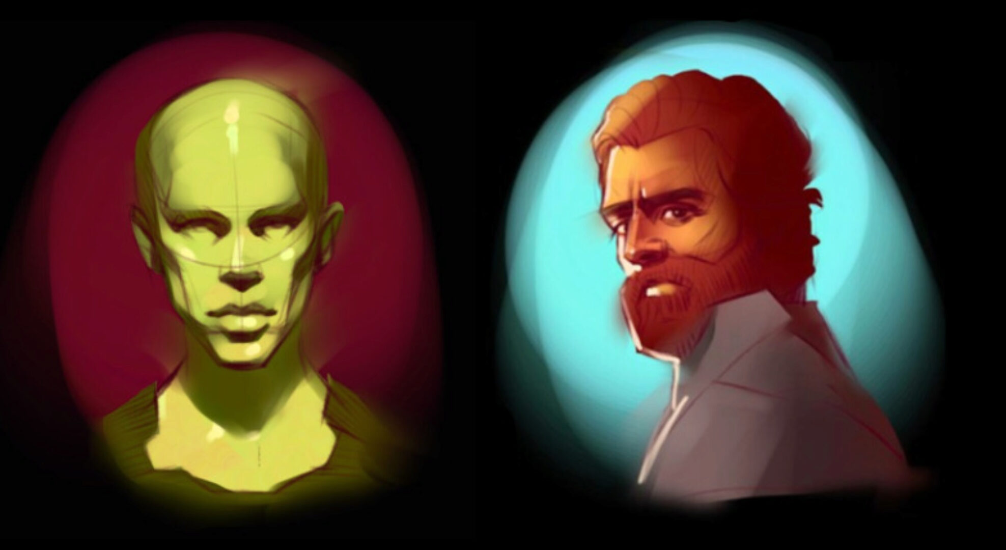 [andrushok.school] Портретный скетчинг. Тариф Базовый (Яна Андрушок)