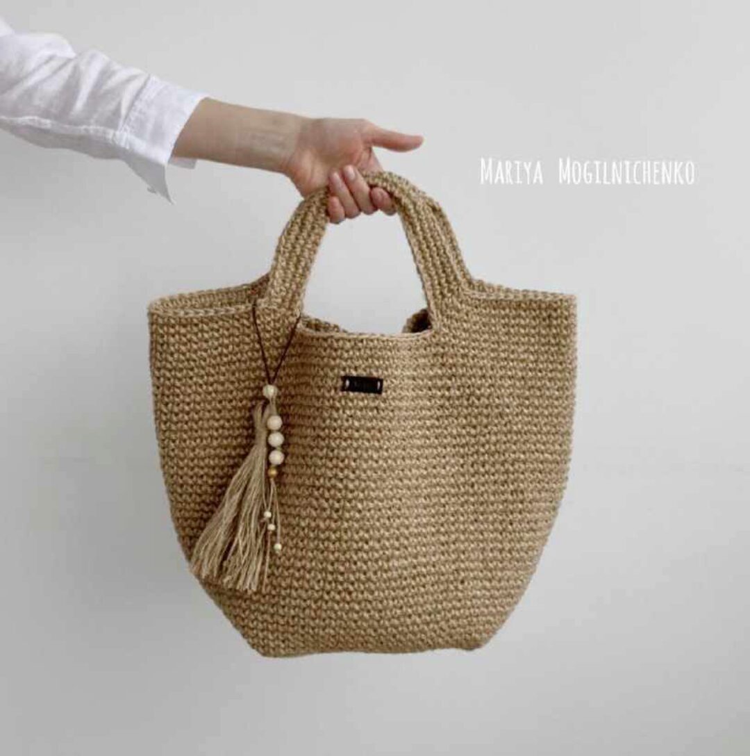 Сумка из джута Марта (Мария Могильниченко)