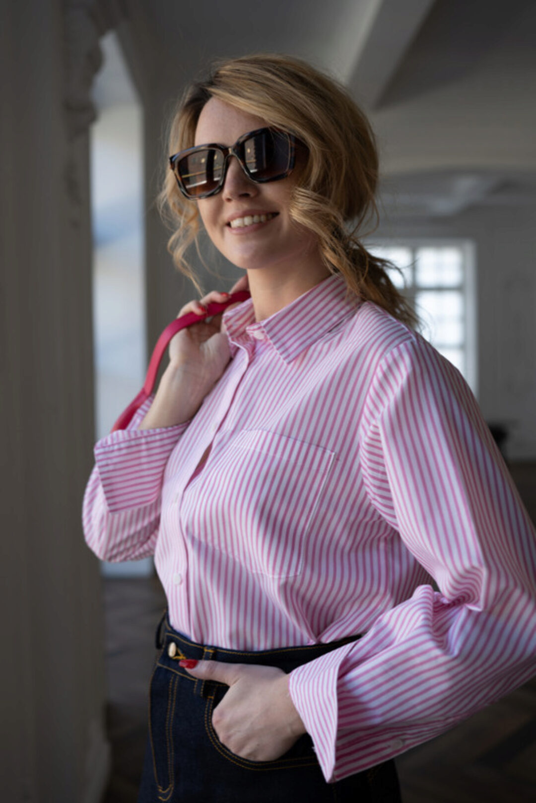 Рубашка классическая Natacha R. Размер 54. Рост 162-166 (Кристина Юсупова)