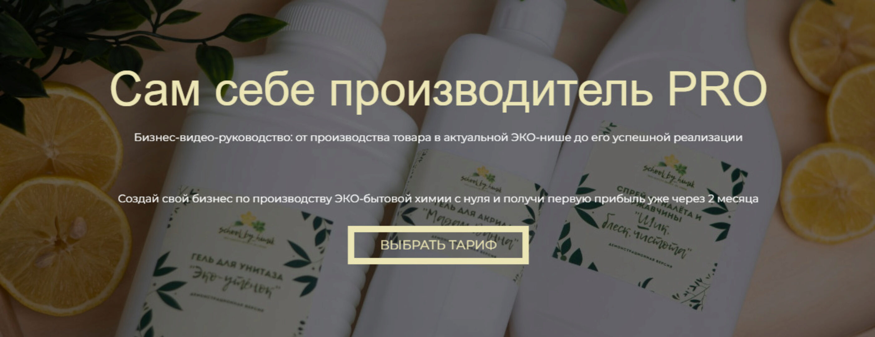 [HBH] Сам себе производитель Pro. Тариф Сам себе (Эльмира Исмагилова)