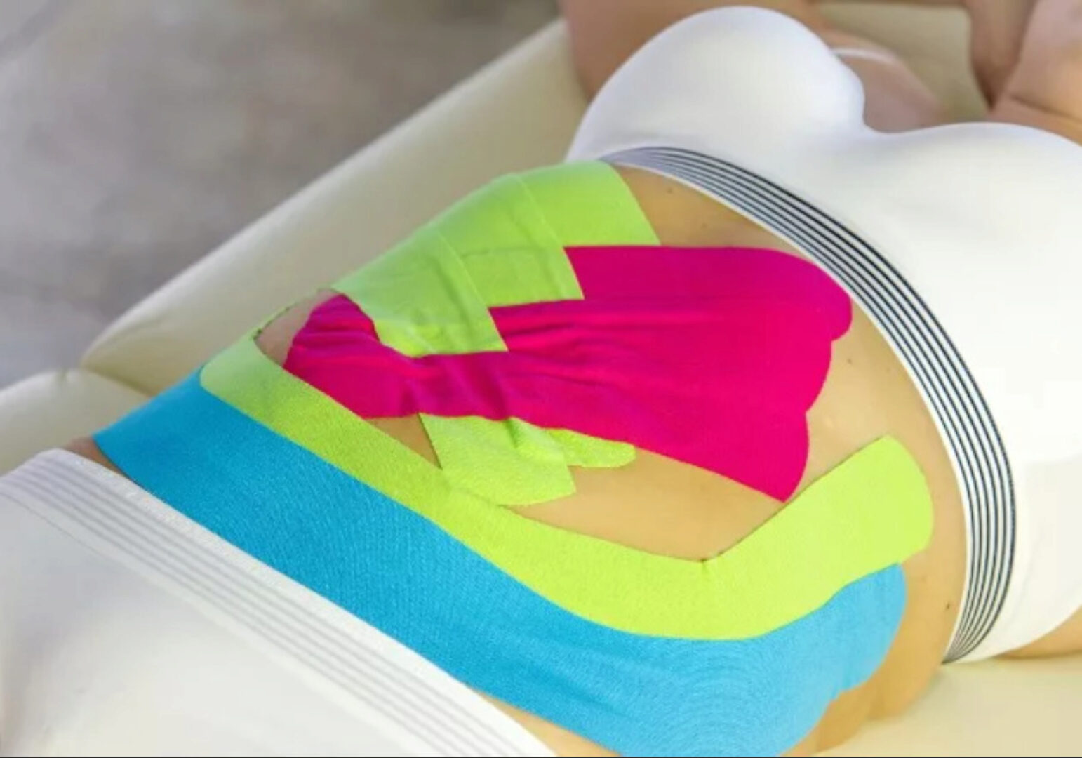 Эстетическое тейпирование живота и тела (Екатерина Брагина)