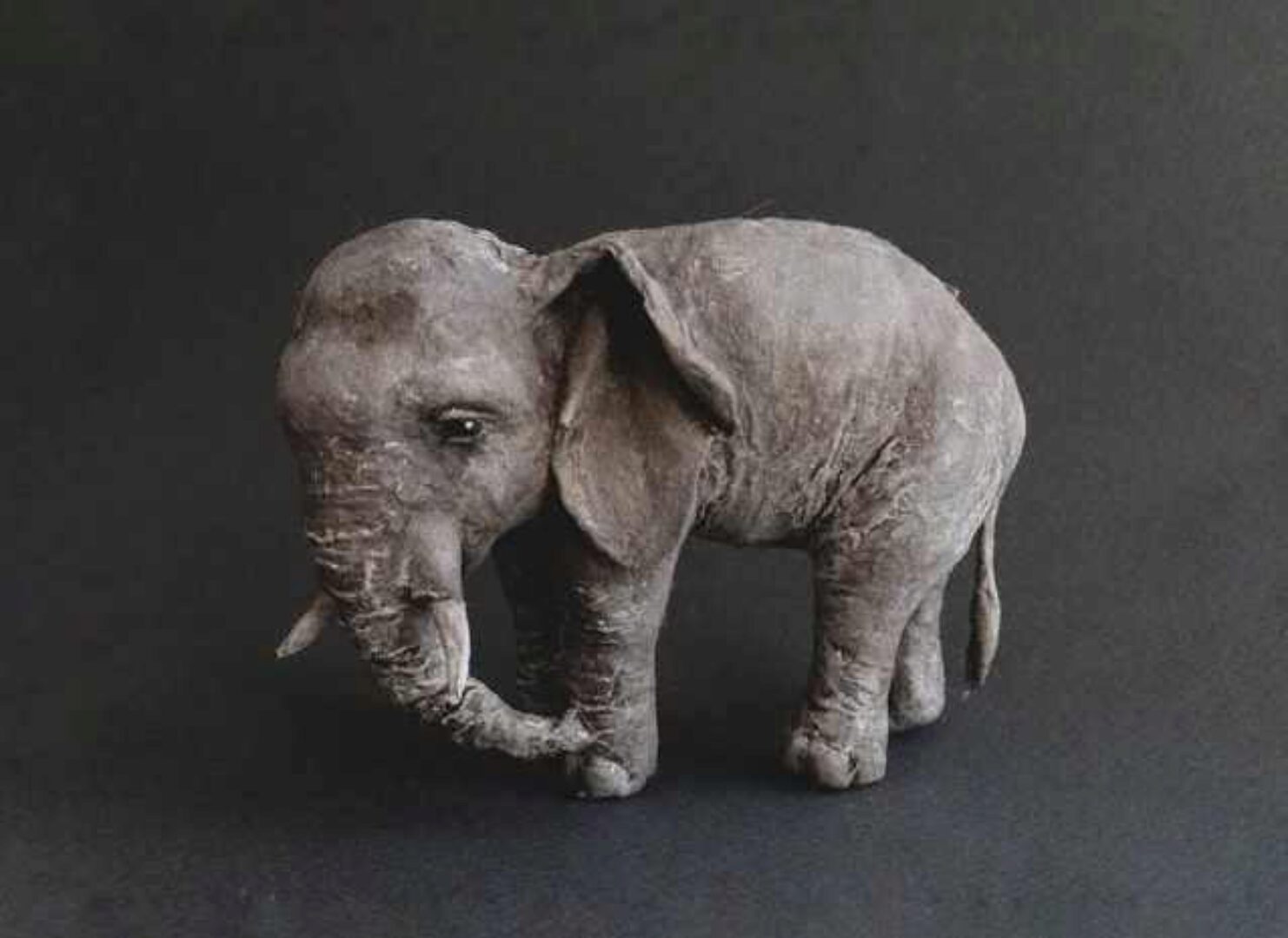 Ватная игрушка Слон (Ксения Решетникова)