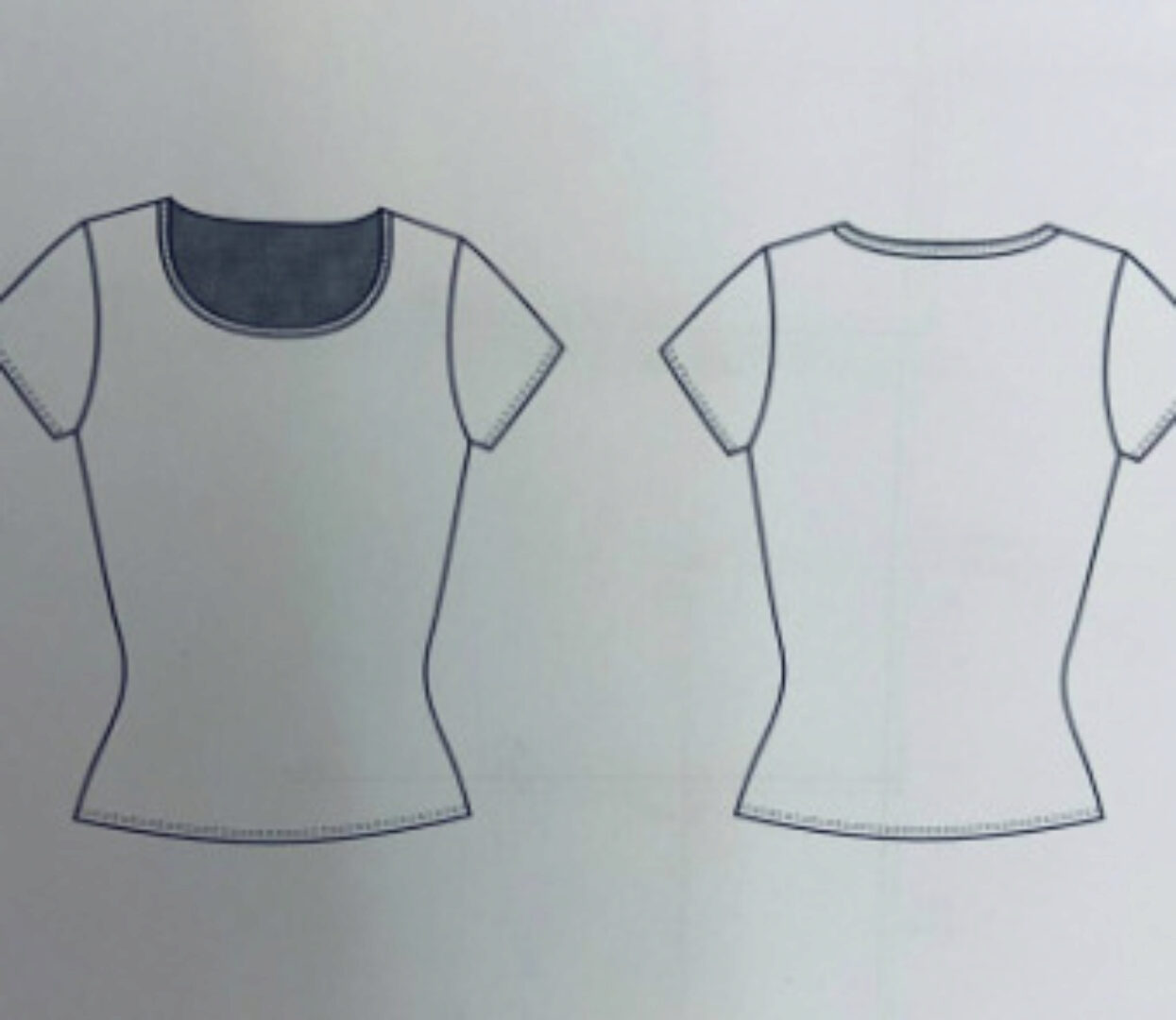 Базовая основа футболки. Конструирование, моделирование и пошив (Ольга Дьяченко)