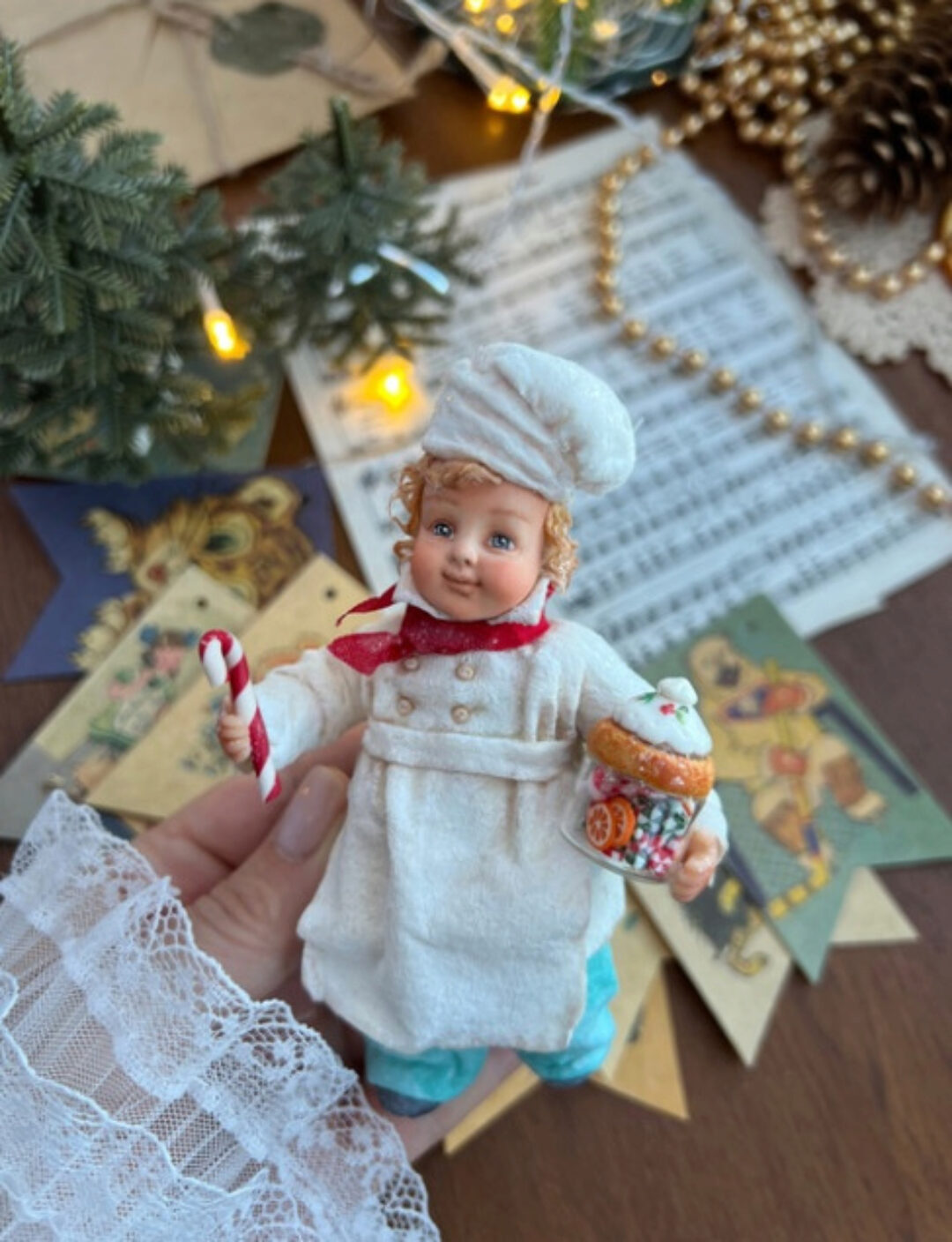 Поварёнок  без росписи лица  (Анна Ульянова)