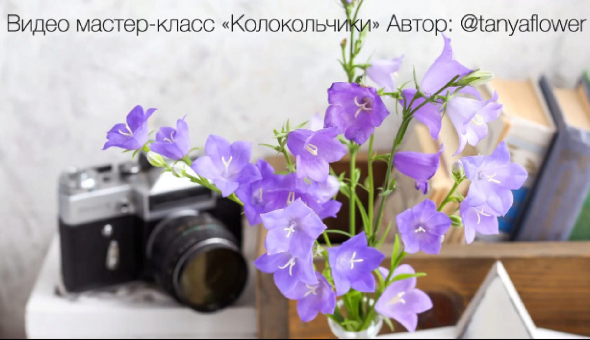 Колокольчики из холодного фарфора (tanyaflower)
