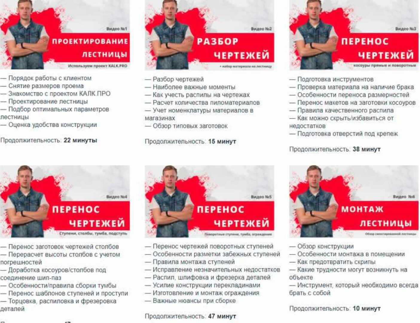 Курс по проектированию, изготовлению и сборке лестницы своими руками (Константин Владыкин)