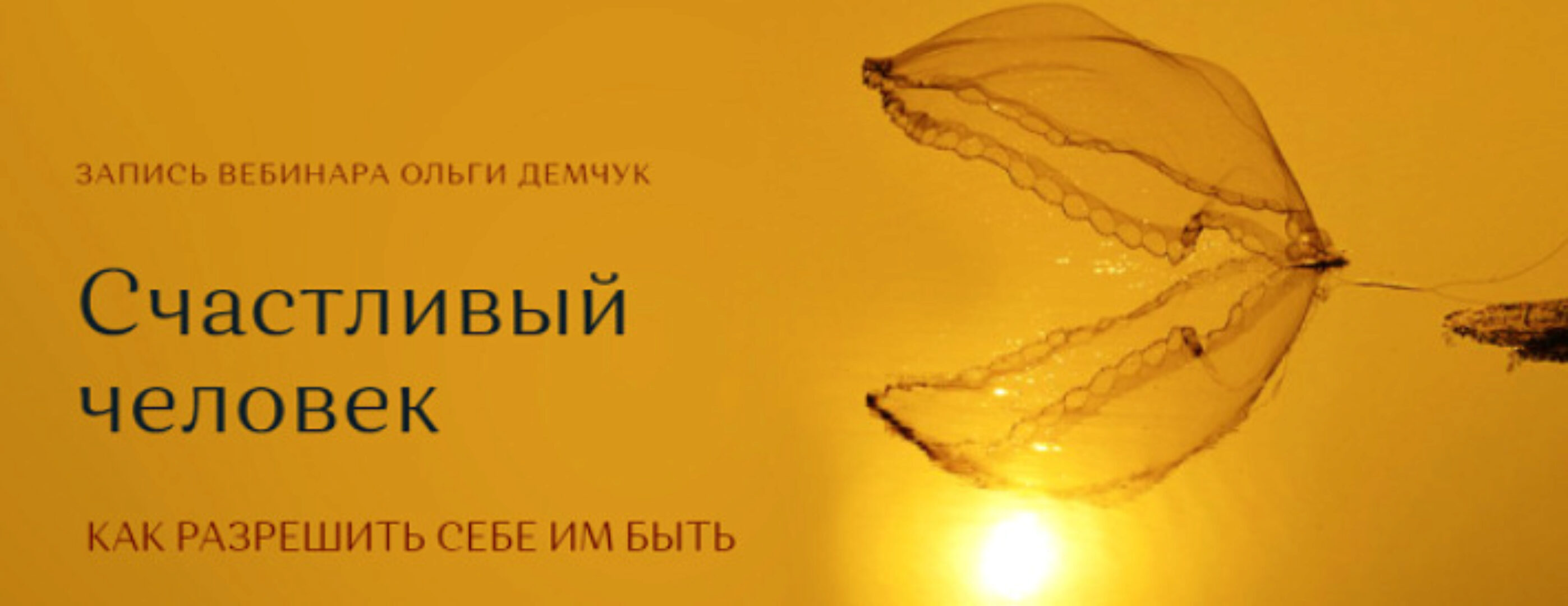 Счастливый человек - как разрешить себе им быть (Ольга Демчук)