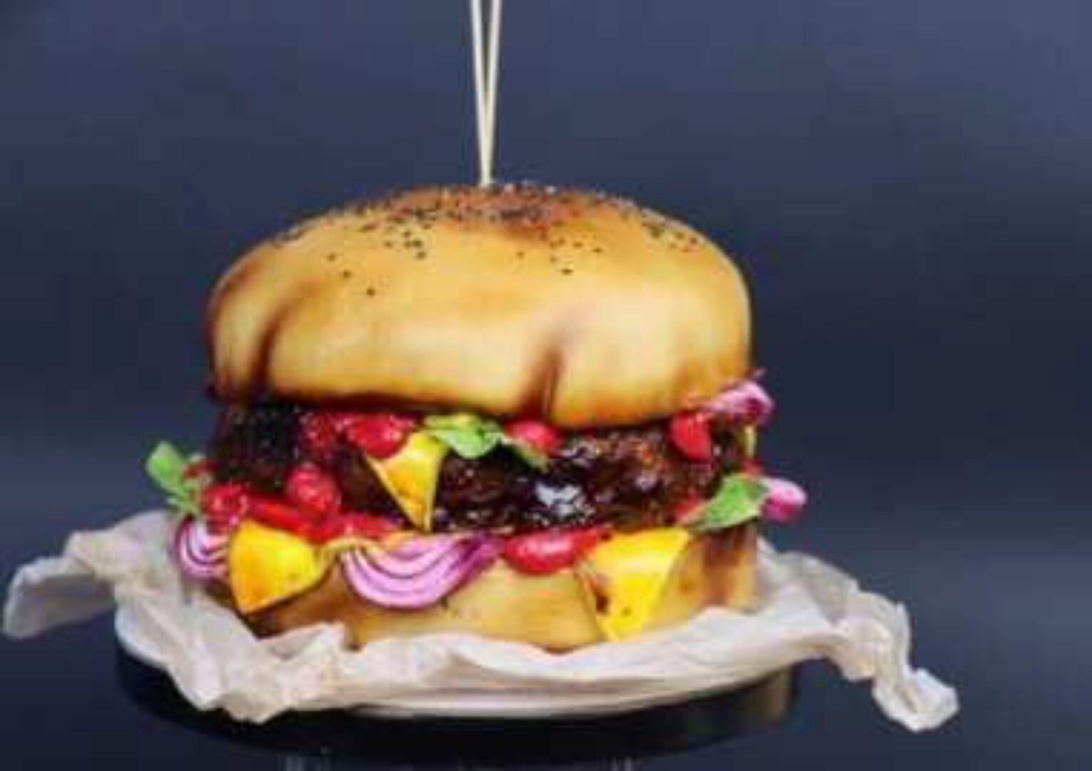 Торт Бургер (mamamiahouse)