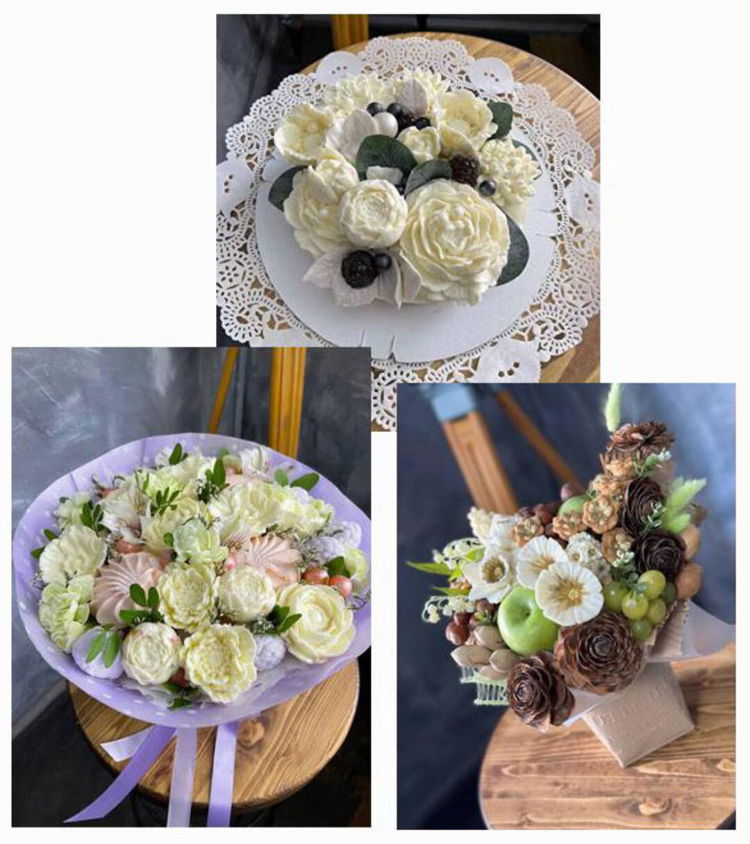 [ВегБукет] Цветочные чизкейки. Пакет На максималках (Юлия Чувьюрова)