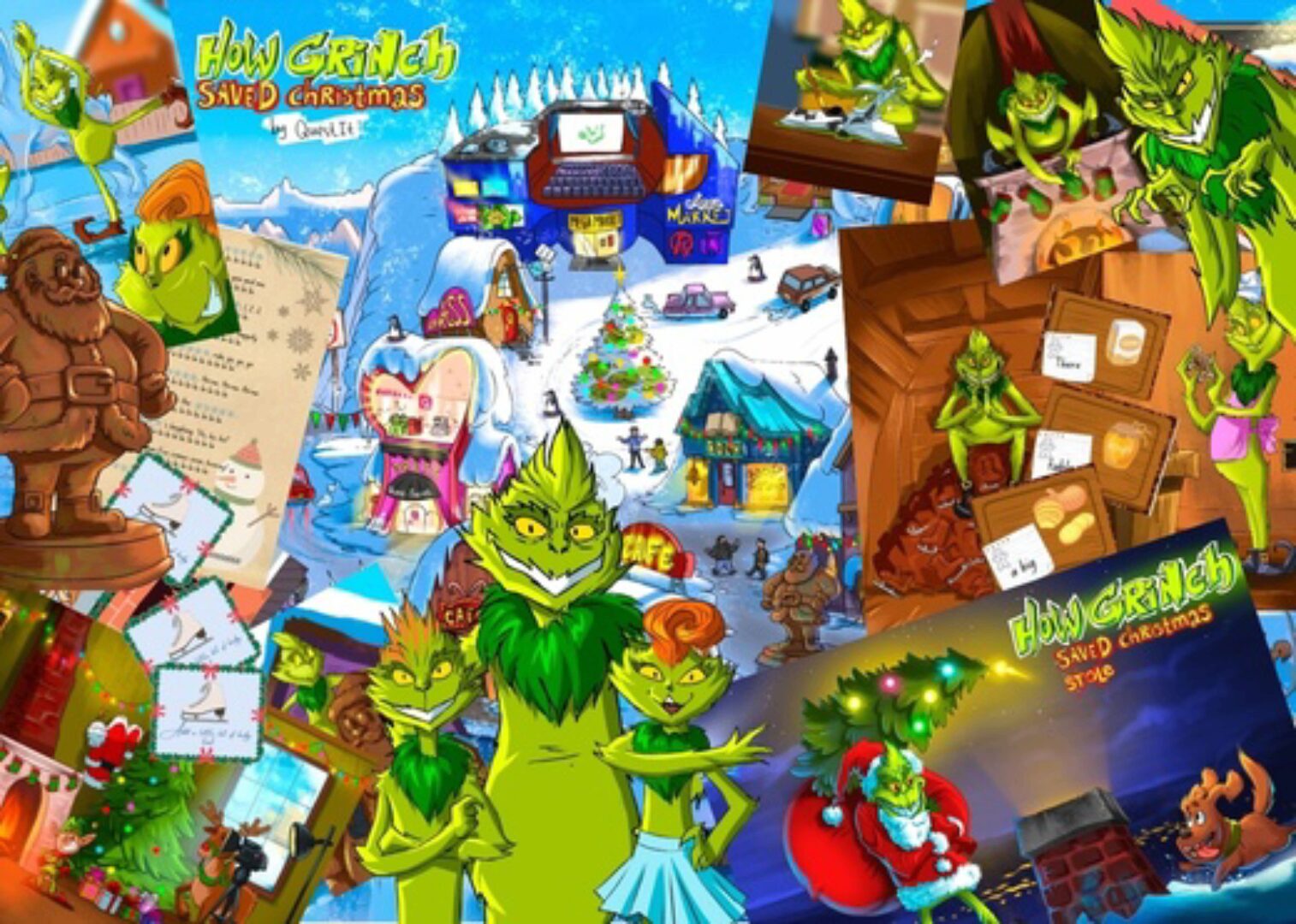 [Про English] Универсальный квест. Нow grinch saved christmas (Катерина Сташевская)