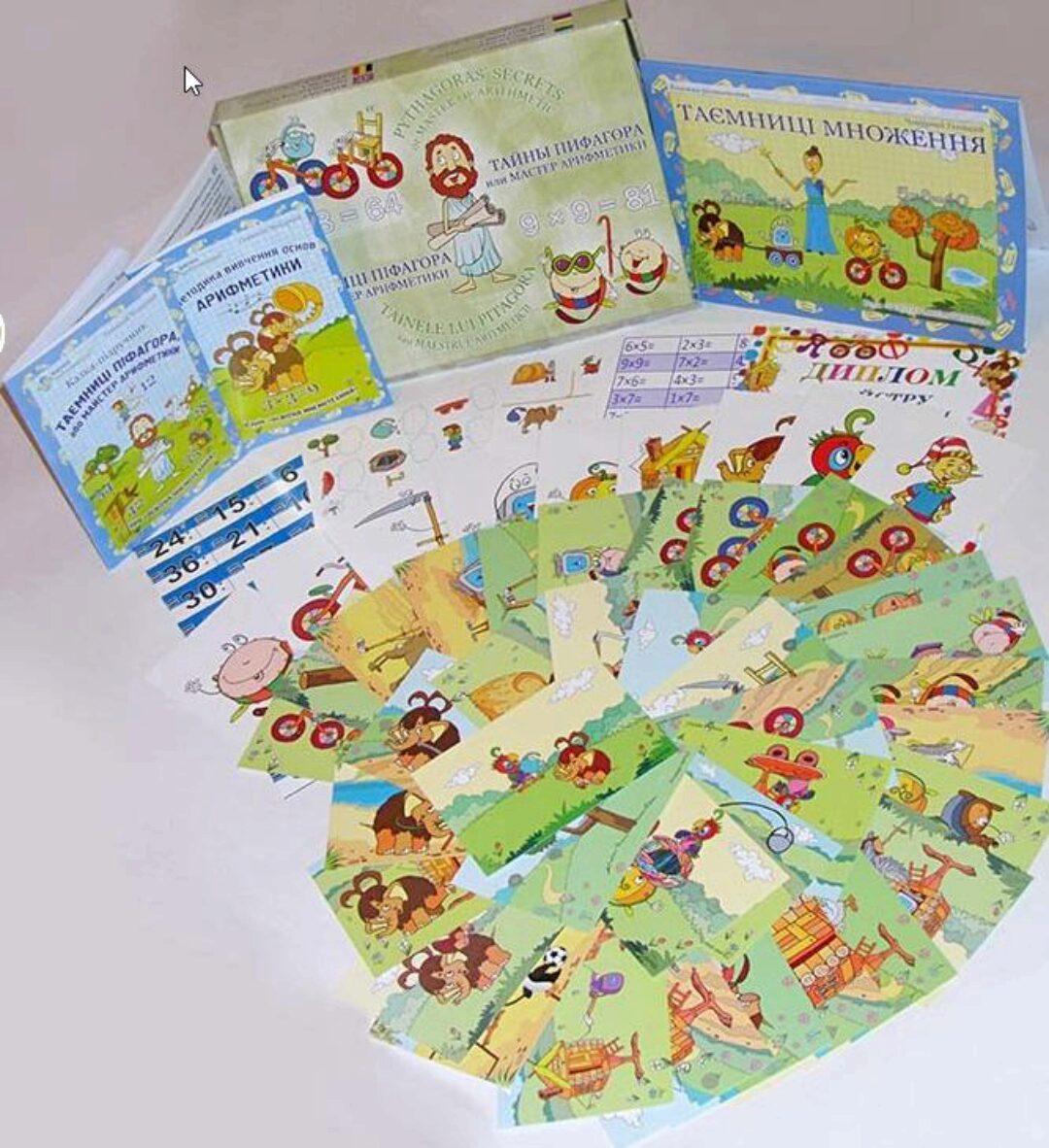 Таблица умножения, мнемотехника «Тайны Пифагора» [Школа эйдотехники]