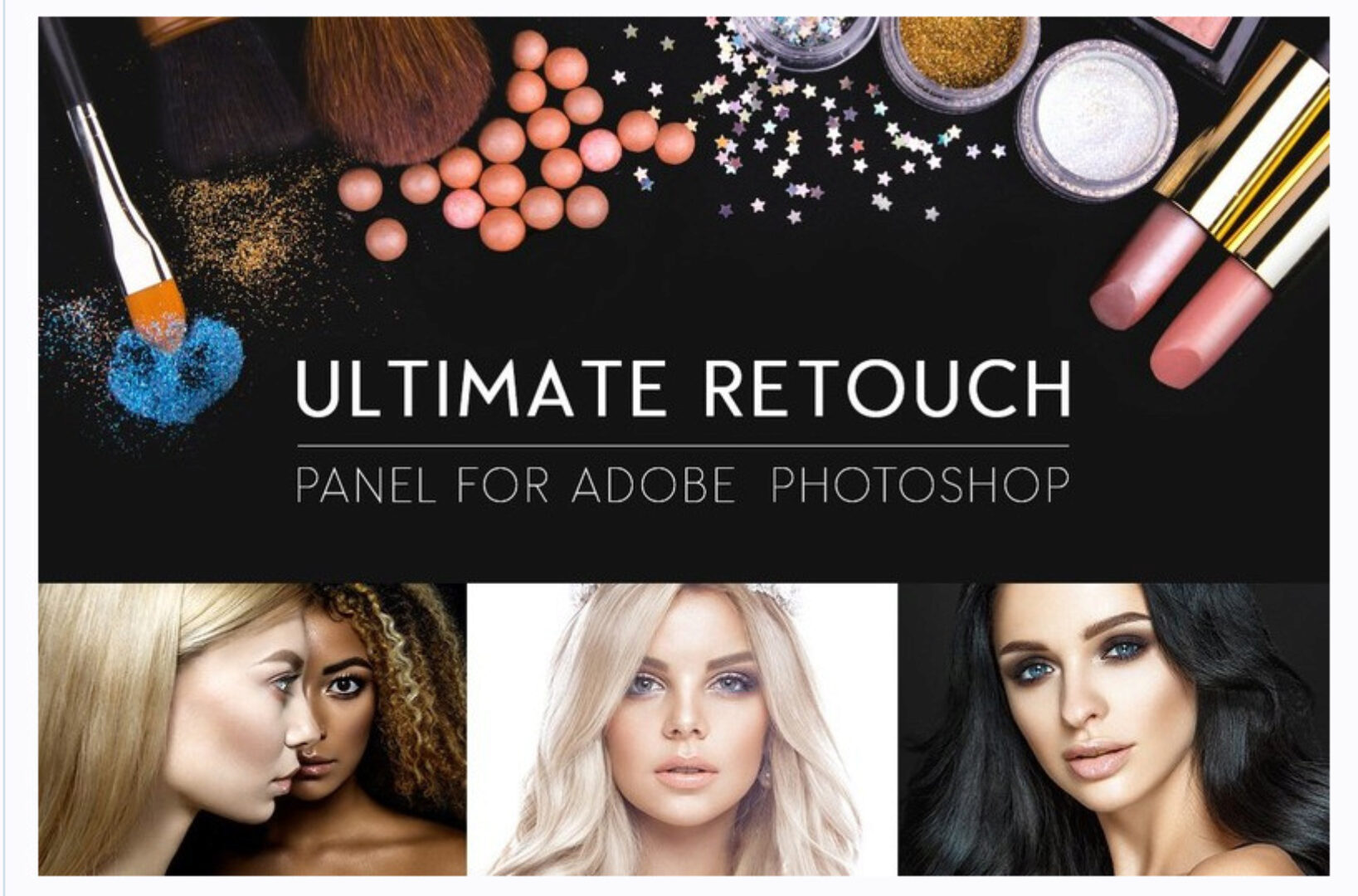 [CreativeMarket] Панель Окончательная Ретушь для Фотошопа. Ultimate Retouch Panel 3.9.2