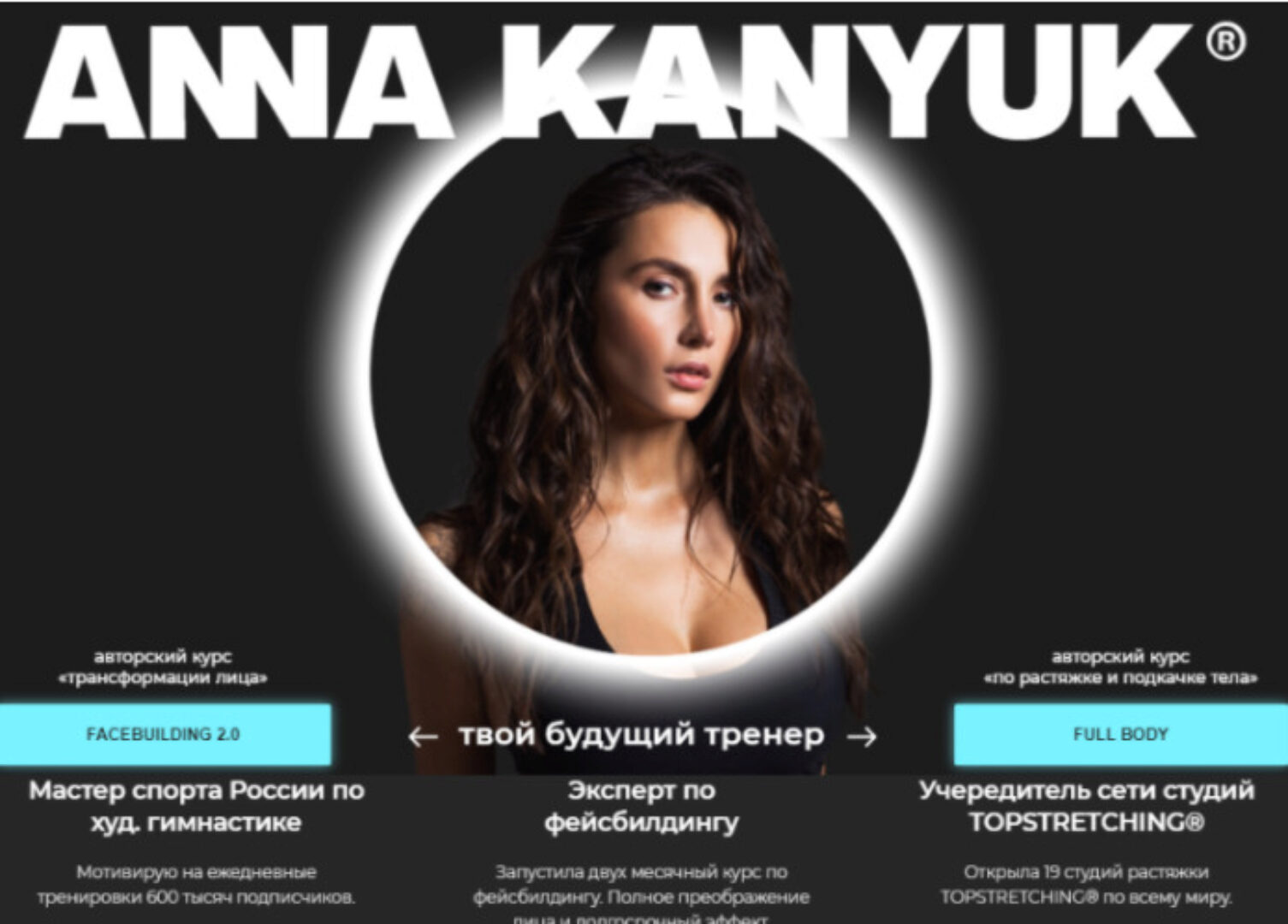 Полный курс «COMBO» - Facebuilding 2.0 + full body (Анна Канюк)