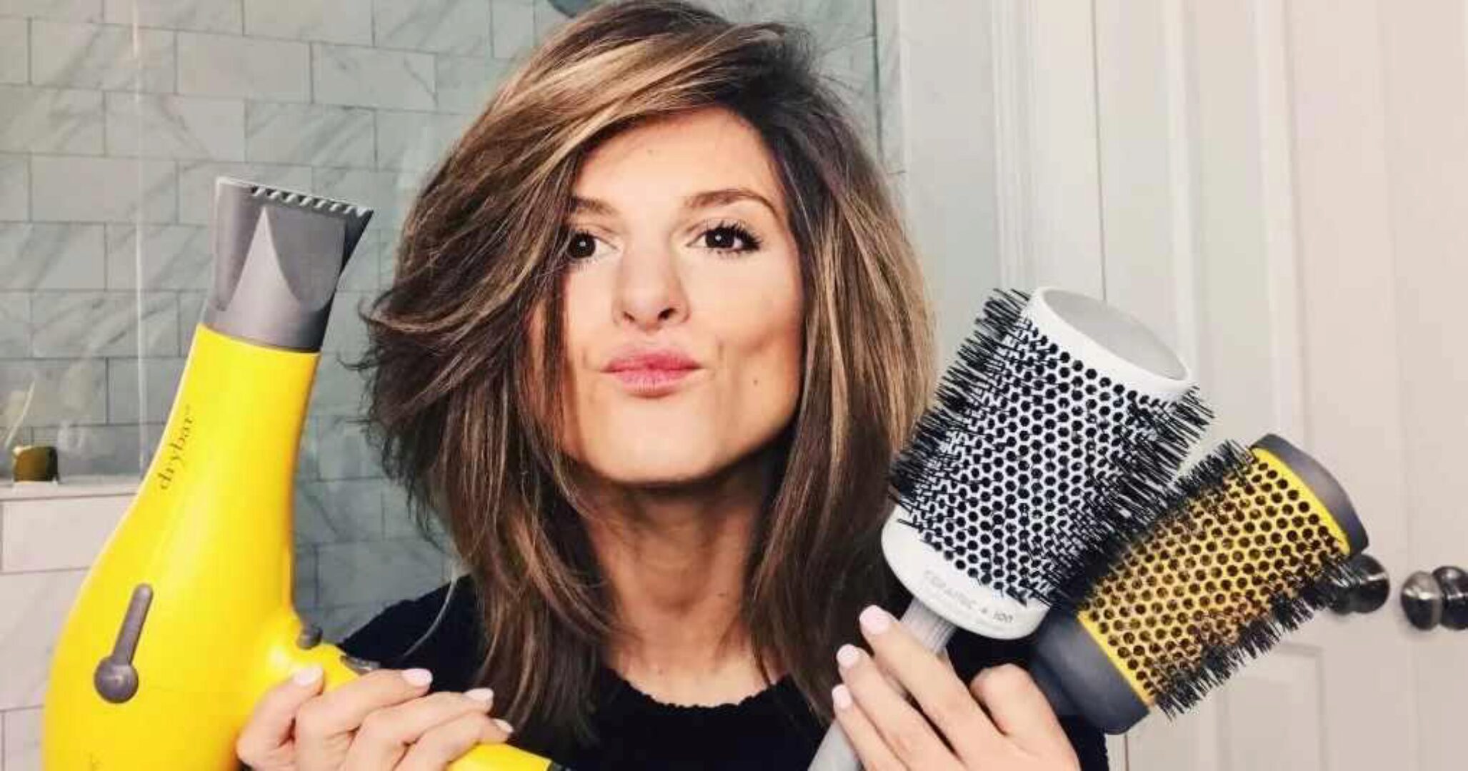 Укладка на фен (Анастасья Конкина)