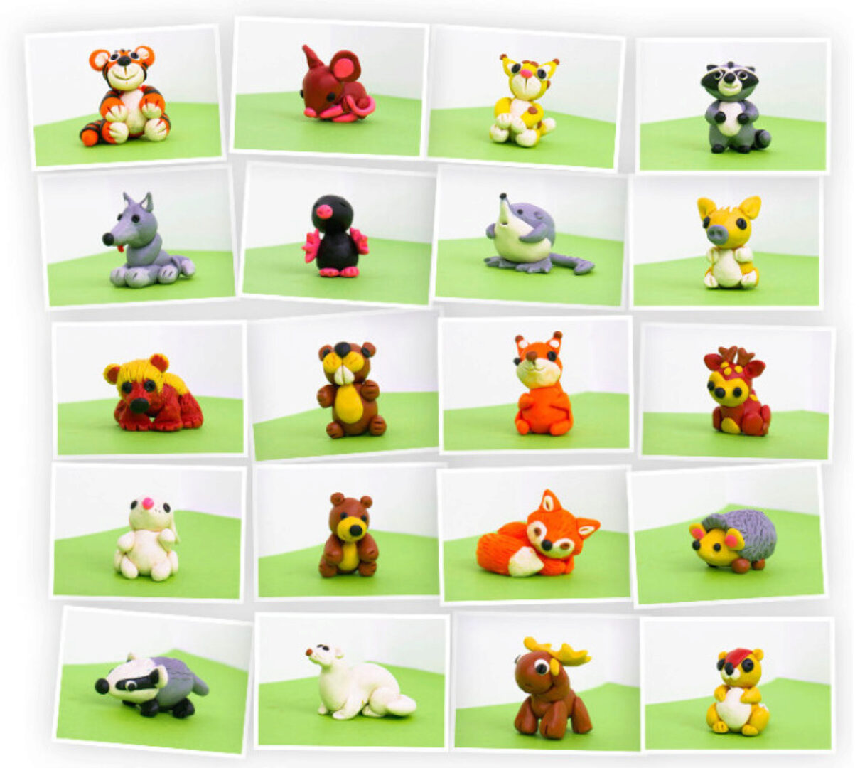 Лепка из пластилина: Лесные животные [Skillberry]