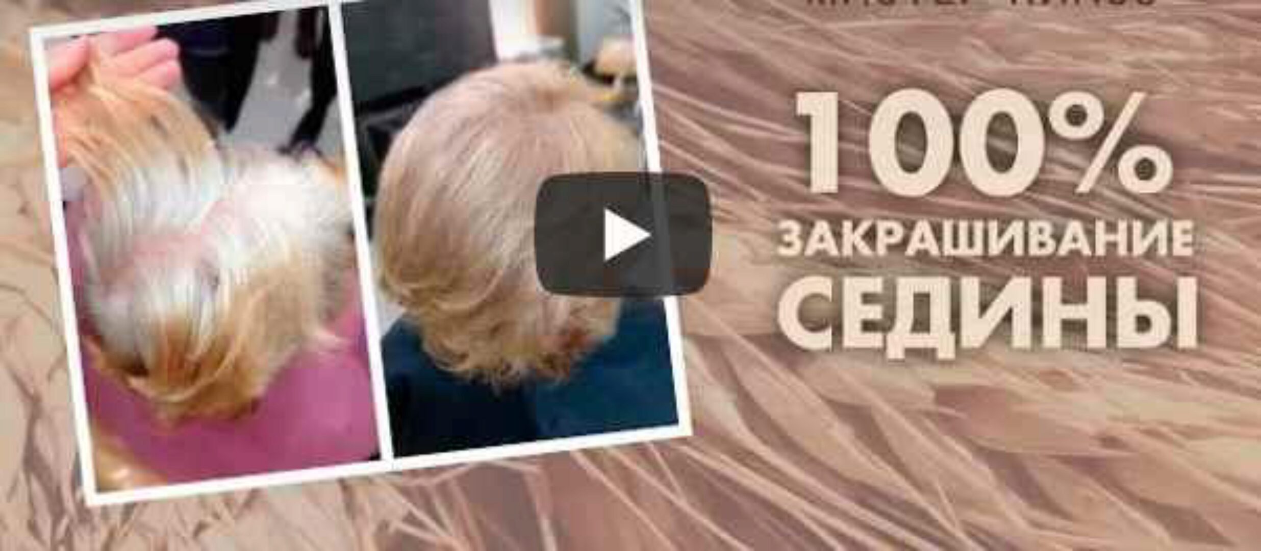 Мастер-класс «100% закрашивание седины» (Татьяна Савенкова)