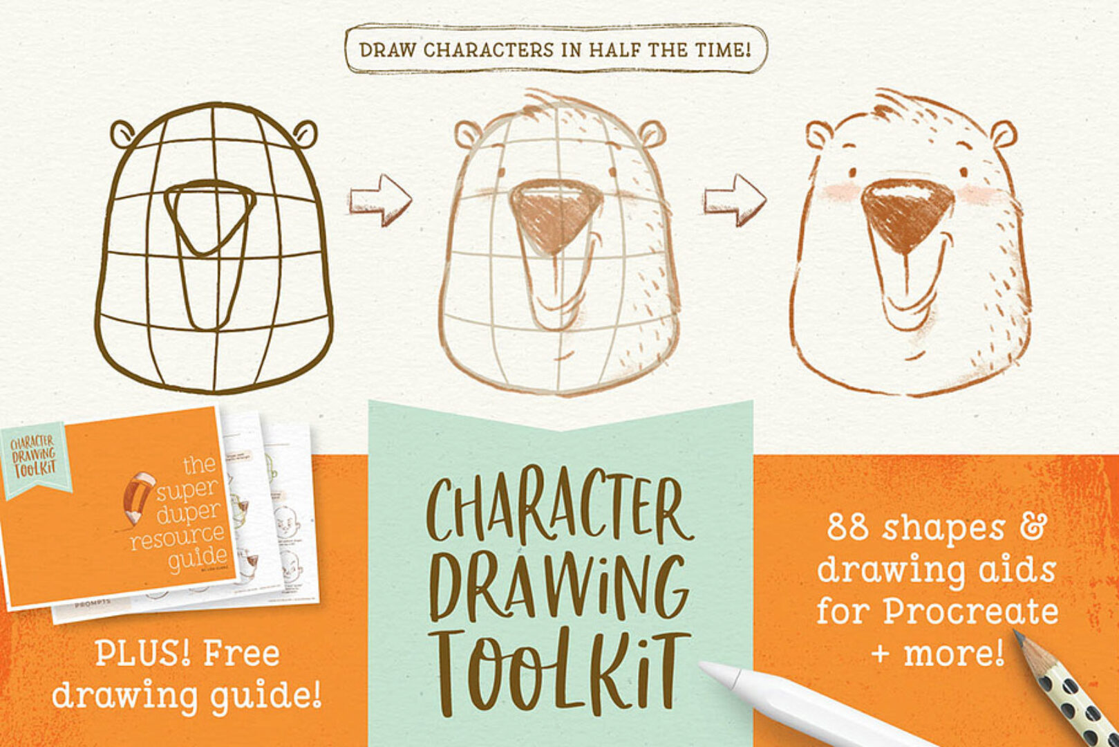 [Кисти] Procreate Character Drawing Toolkit (Lisa Glanz)