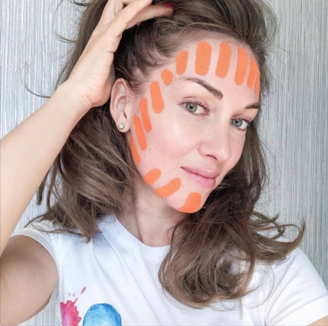 Кинезиологическое тейпирование лица (Ольга Вохмянина)