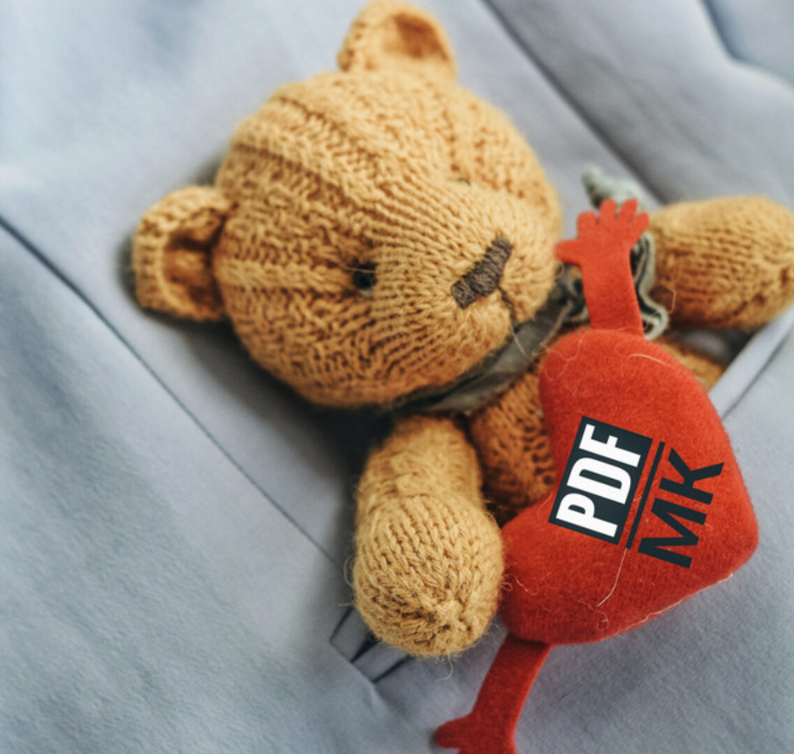 Интерьерный мишка Остин (Анастасия Линина)