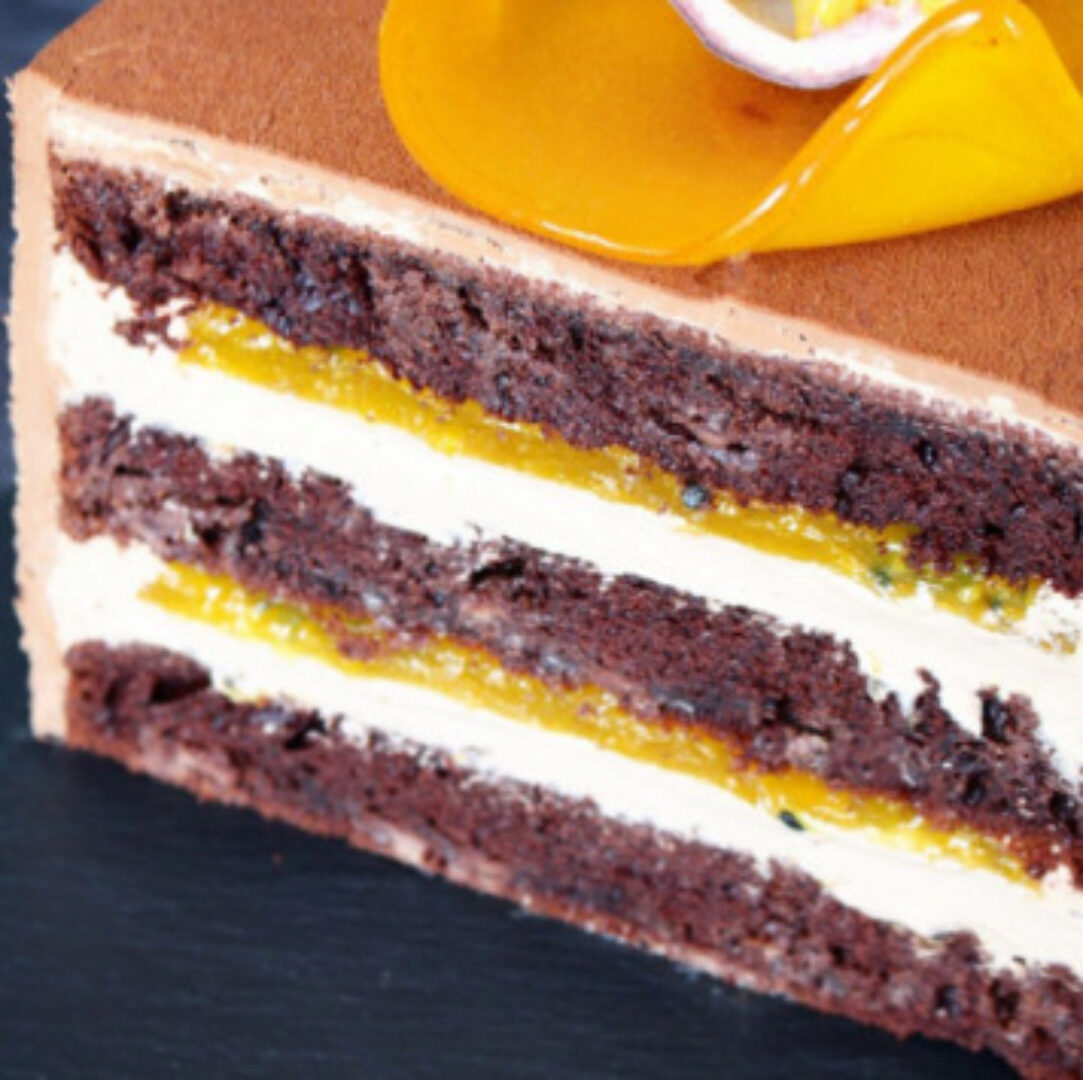 [cake school] Passion Cake или маракуйя-молочный шоколад (Алина Макарова)