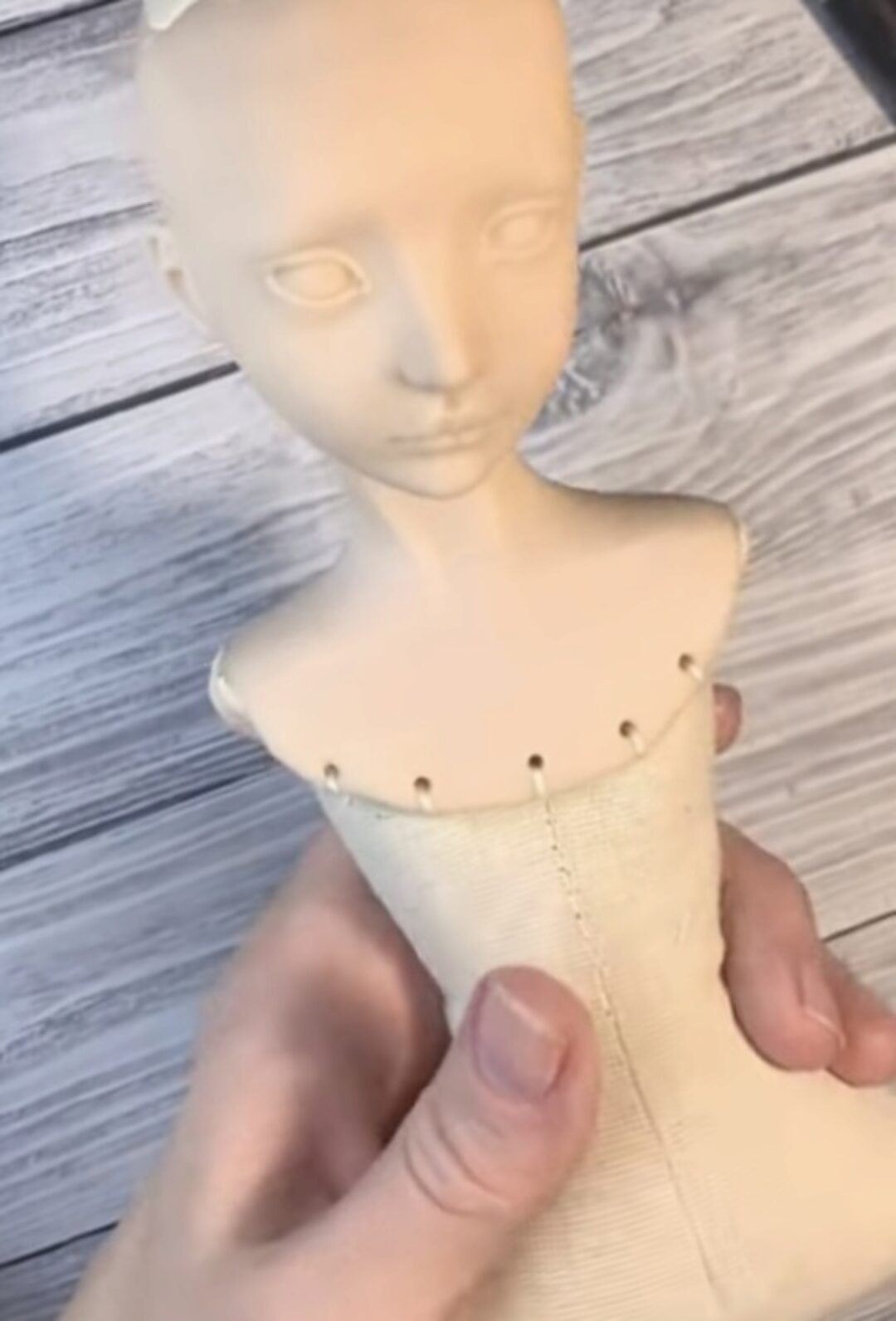 Лепка головы, шеи, рук и ног (Юлия Бобинова)