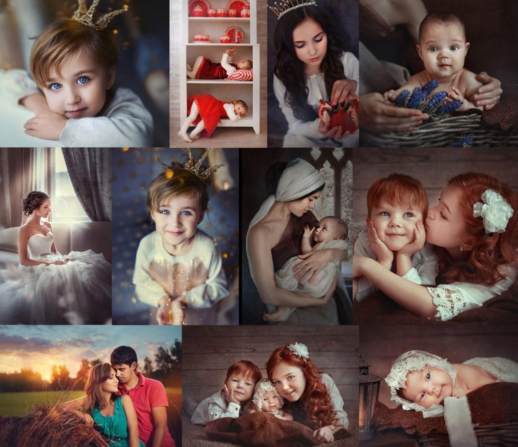 Детская и семейная обработка фото (Анна Гис)