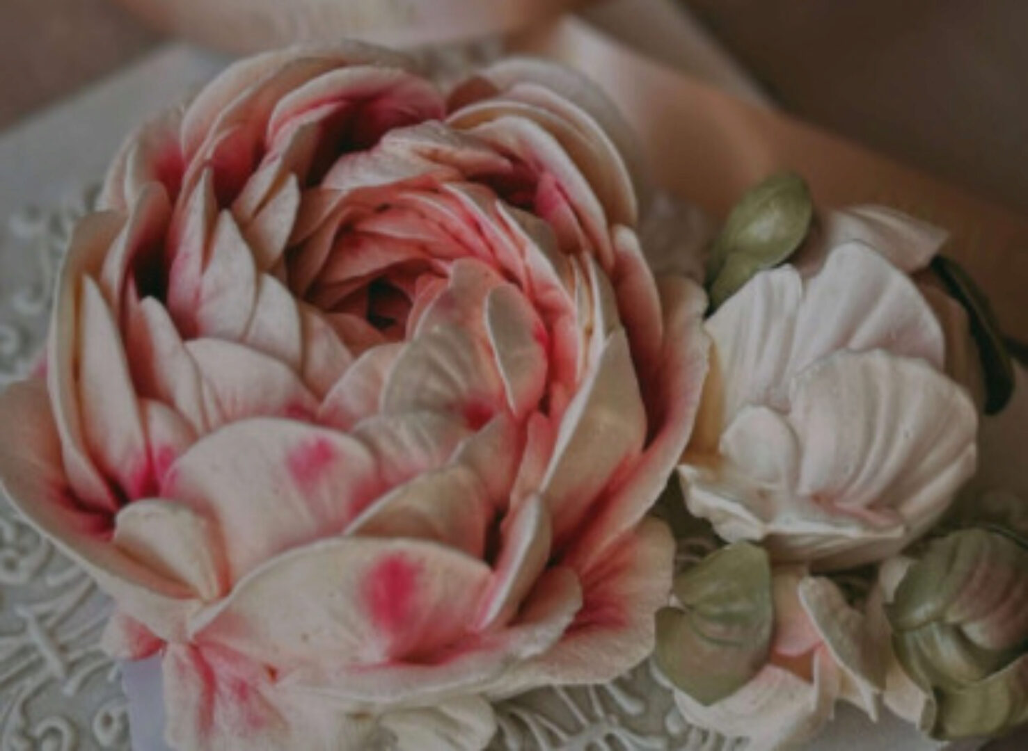 [Zephflora] Пионы со вкусом из зефира