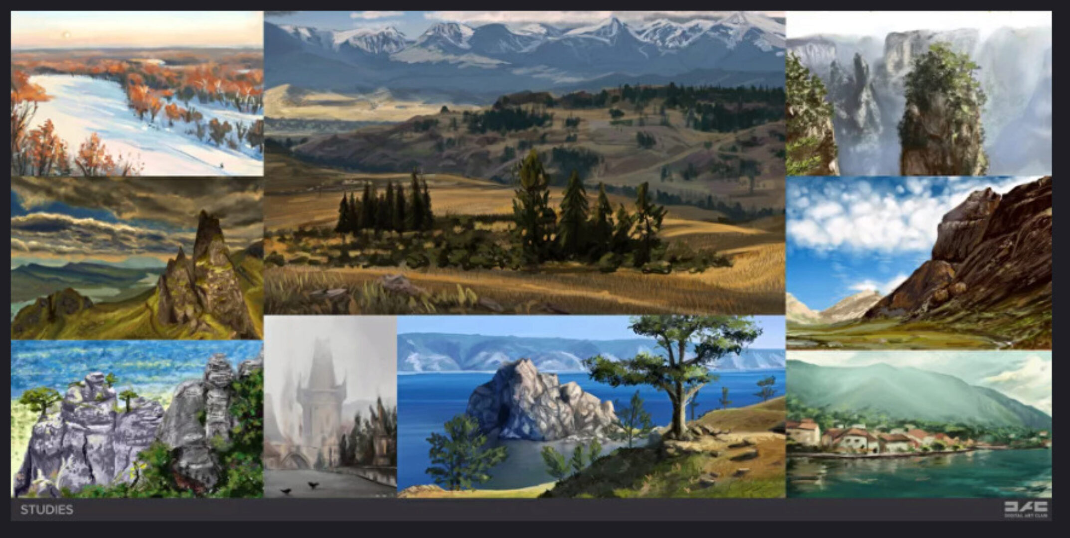 [Digital Art Club] Цифровая Живопись. Тариф - Антикризисный (Алёна Клементьева)