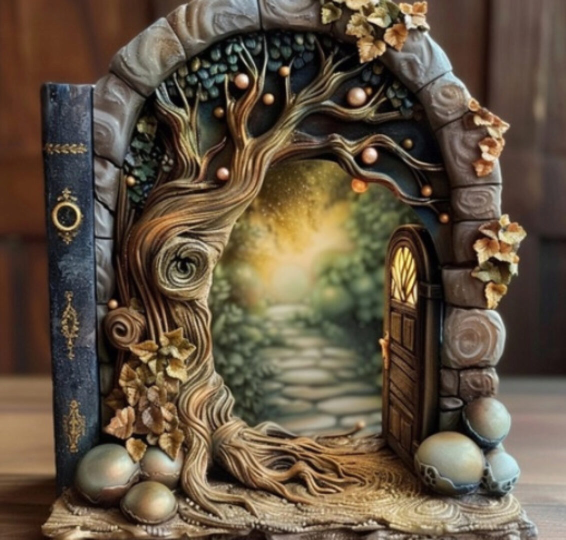 [Домики-светильники] Волшебная дверь