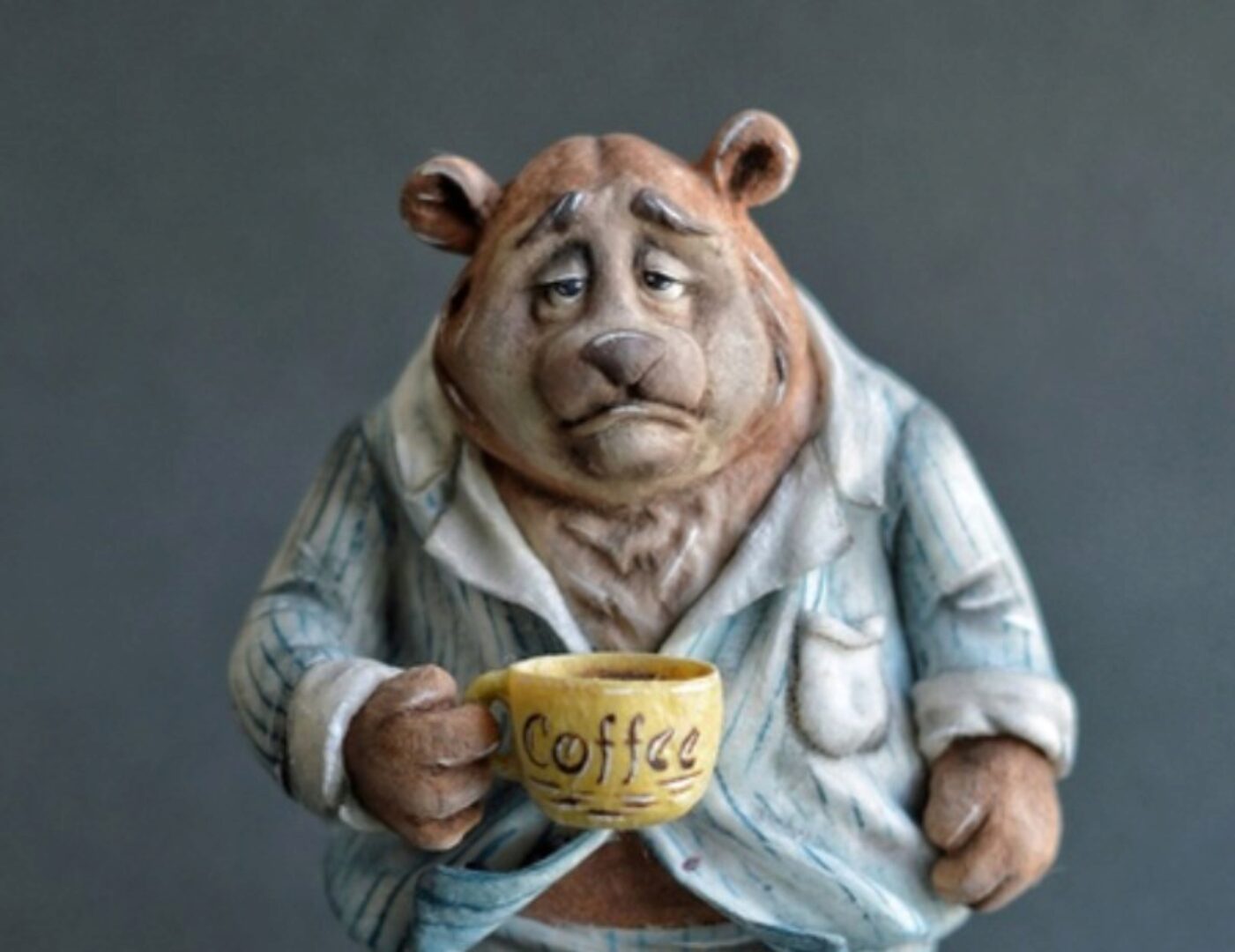 Медведь, ватная игрушка (Елена Арцыбасова)