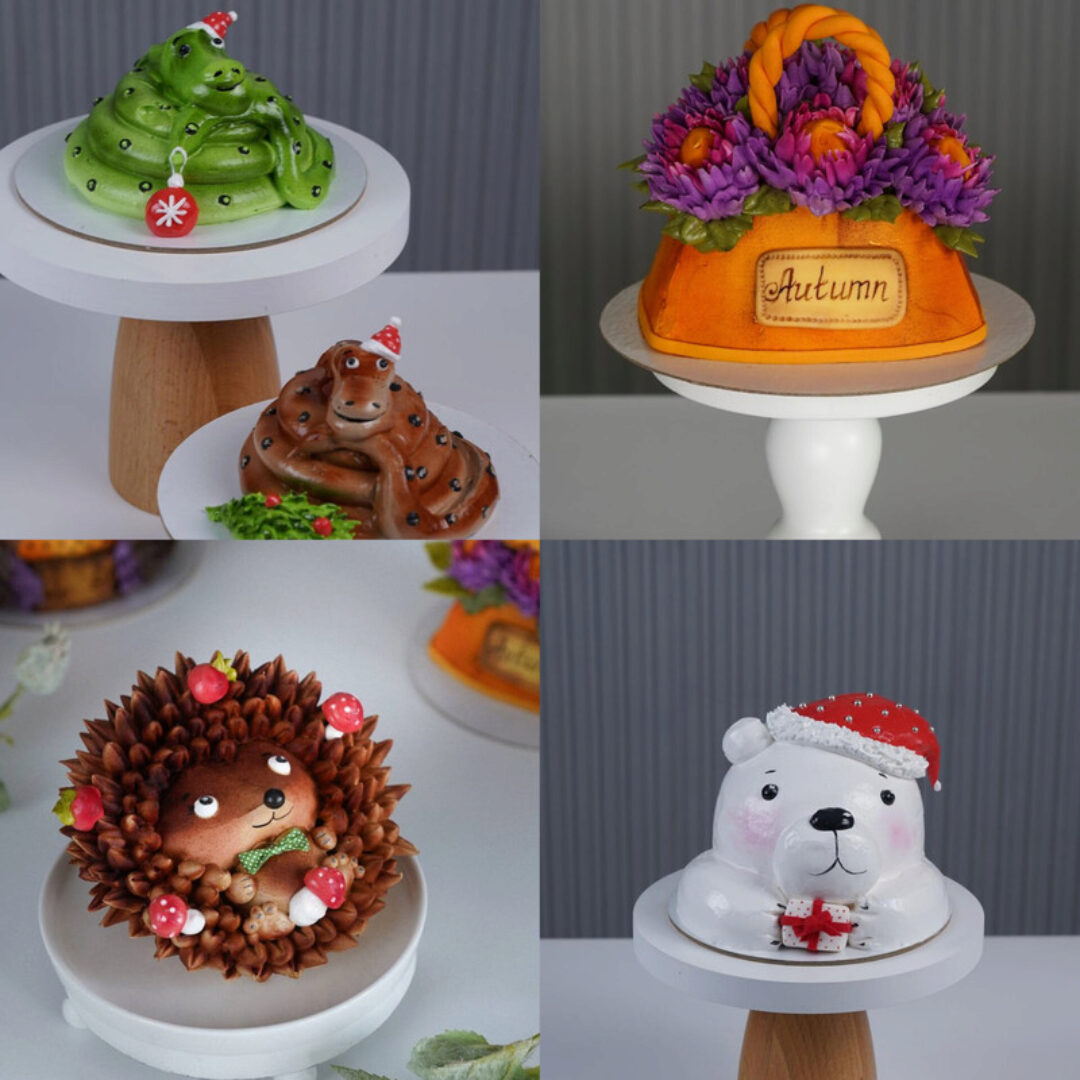 Новая осенне-зимняя коллекция мини-тортов (Марина Невская)
