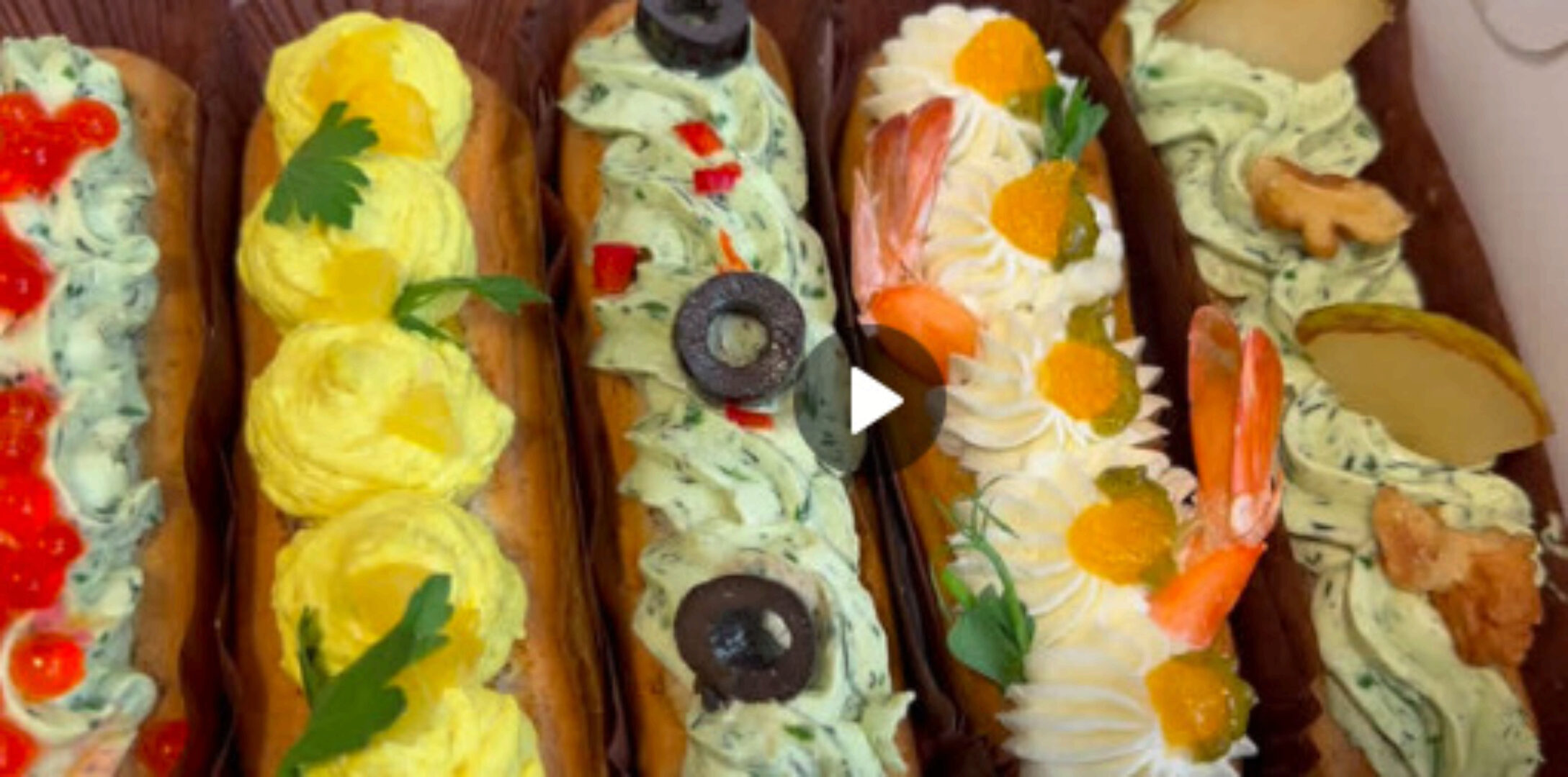 Закусочные эклеры (Надежда Зубова)