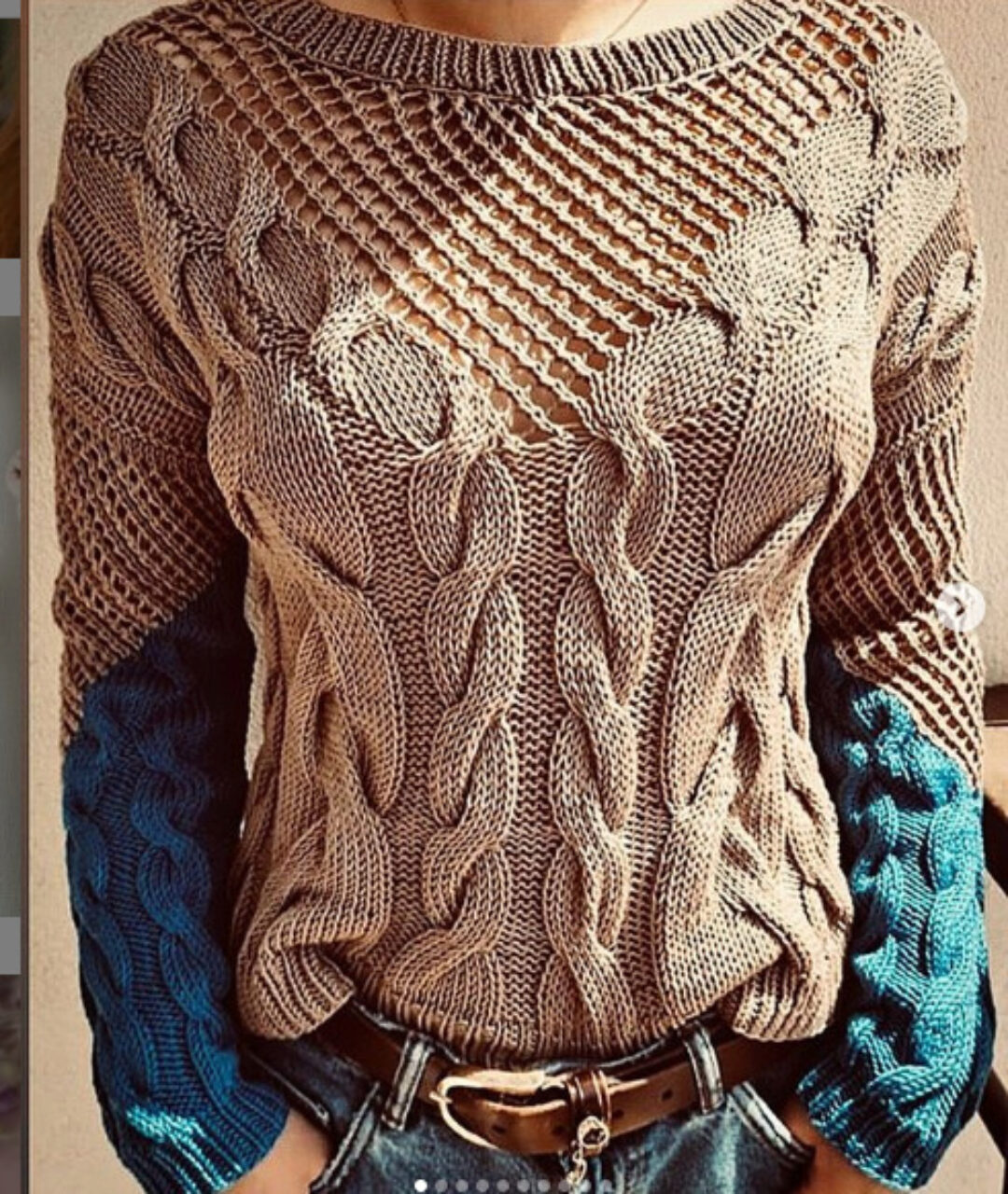 [Вязание]  Джемпер по мотивам «Кучинелли» (opferina)