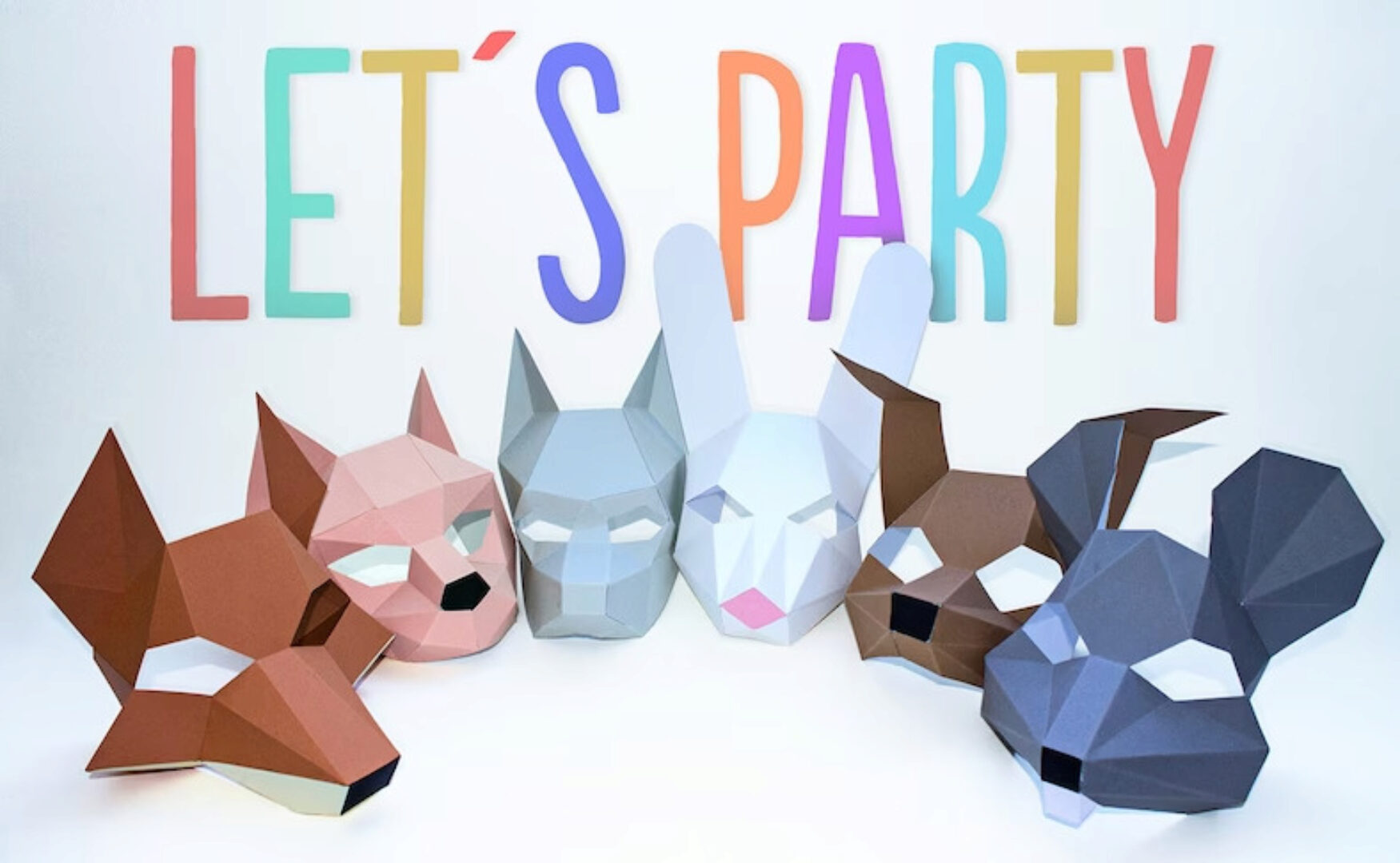 [Iapastudios] Маски для детей. Зверята