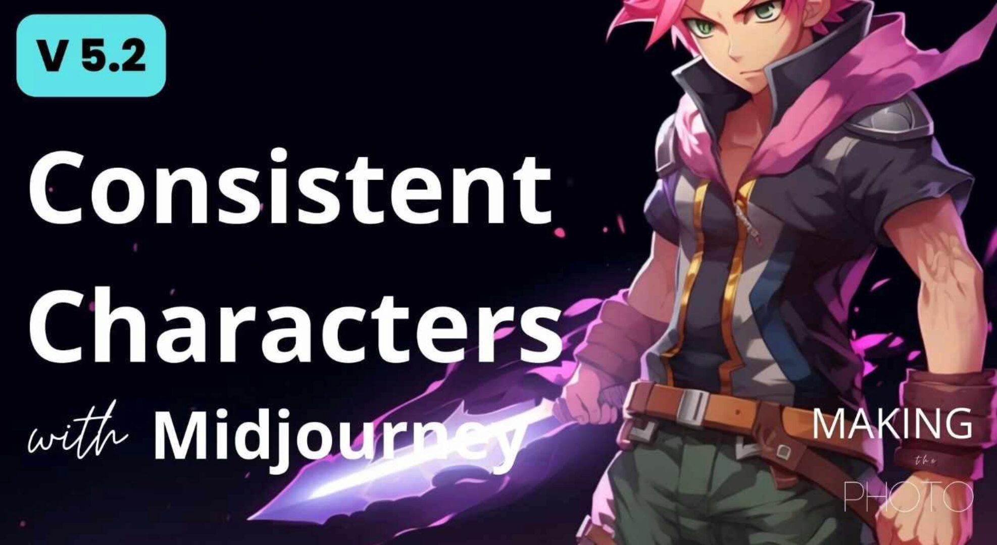 Создание одного героя/персонажа в Midjourney (Jenn Mishra)