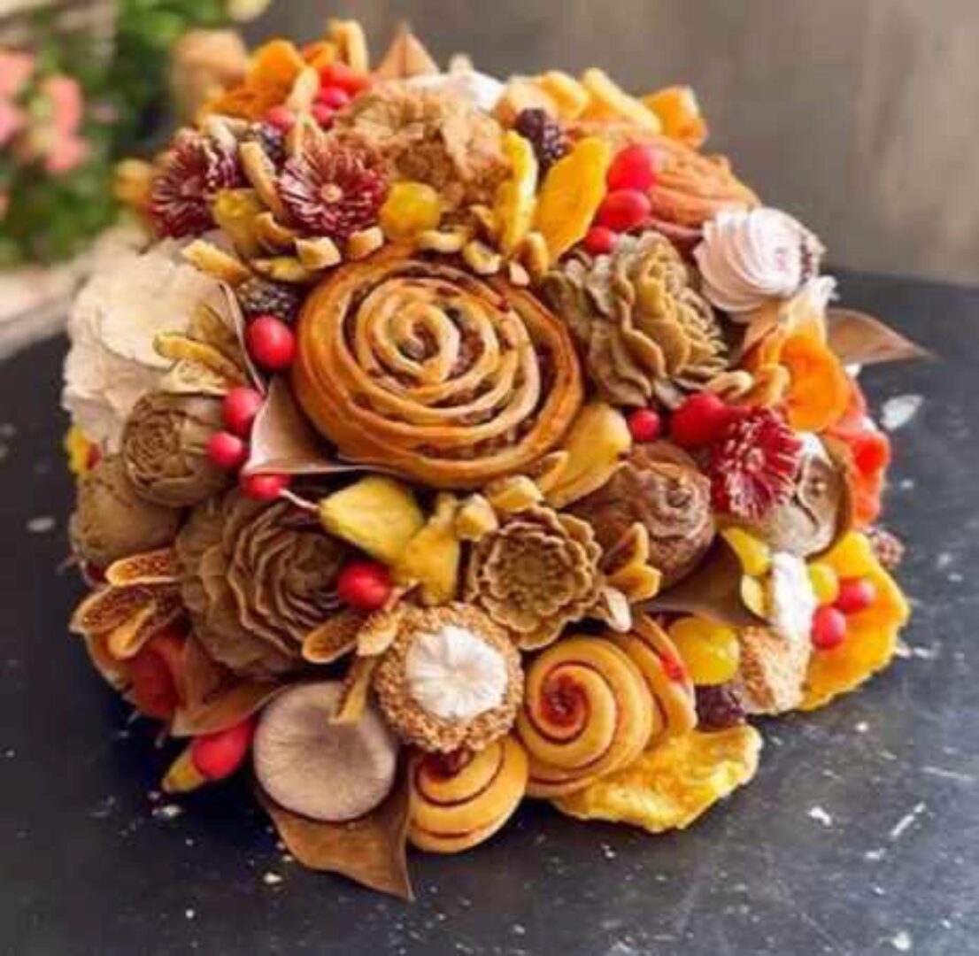 [ВегБукет] Цветы из Восточных сладостей. Пакет На максималках (Юлия Чувьюрова)