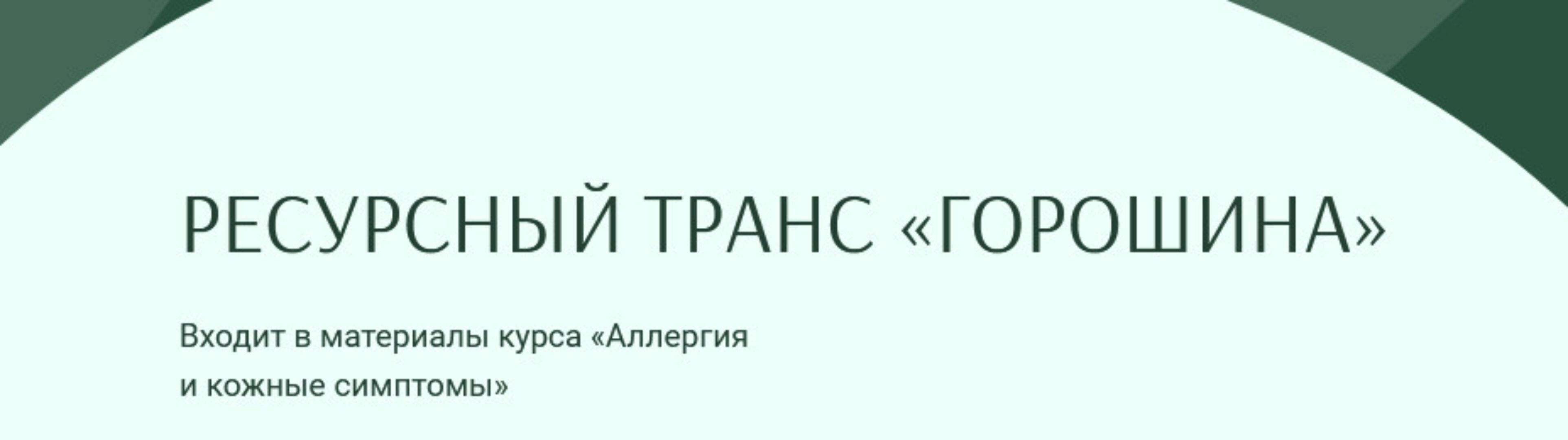 Ресурсный транс «Горошина» (Игорь Мочалов)