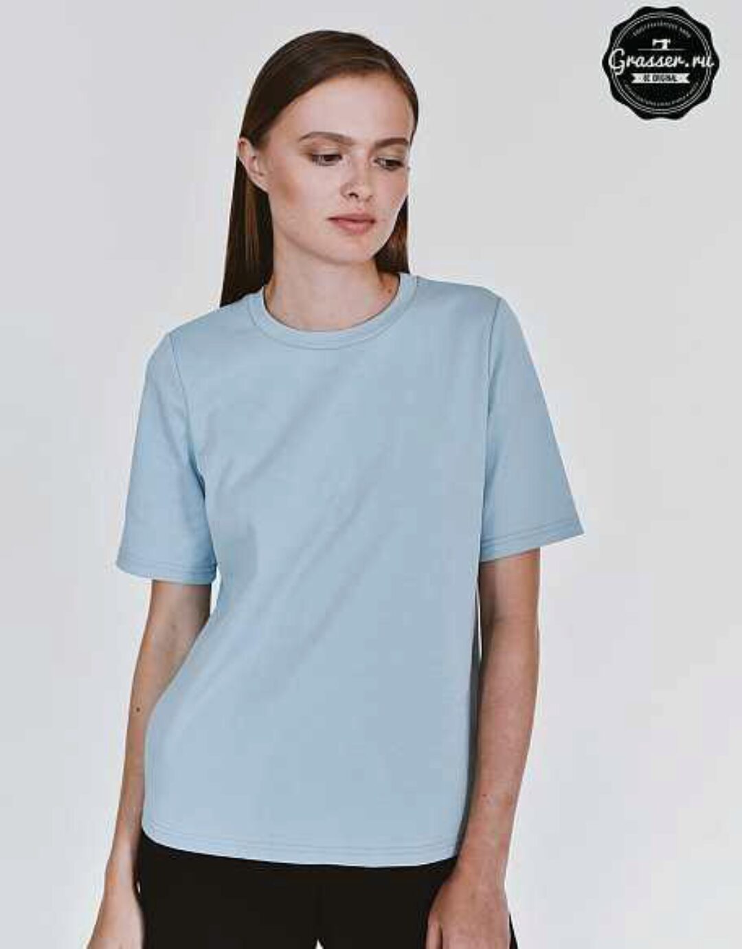 Футболка женская, выкройка №612, размеры 40-54, рост 164 [grasser]