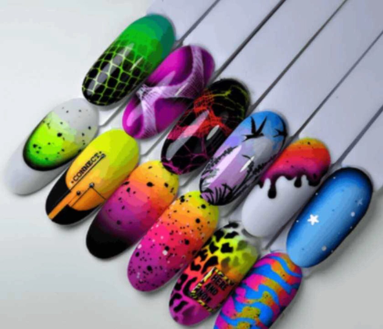 Аэрография на ногтях. Тариф Basic (Юлия Голубкова)