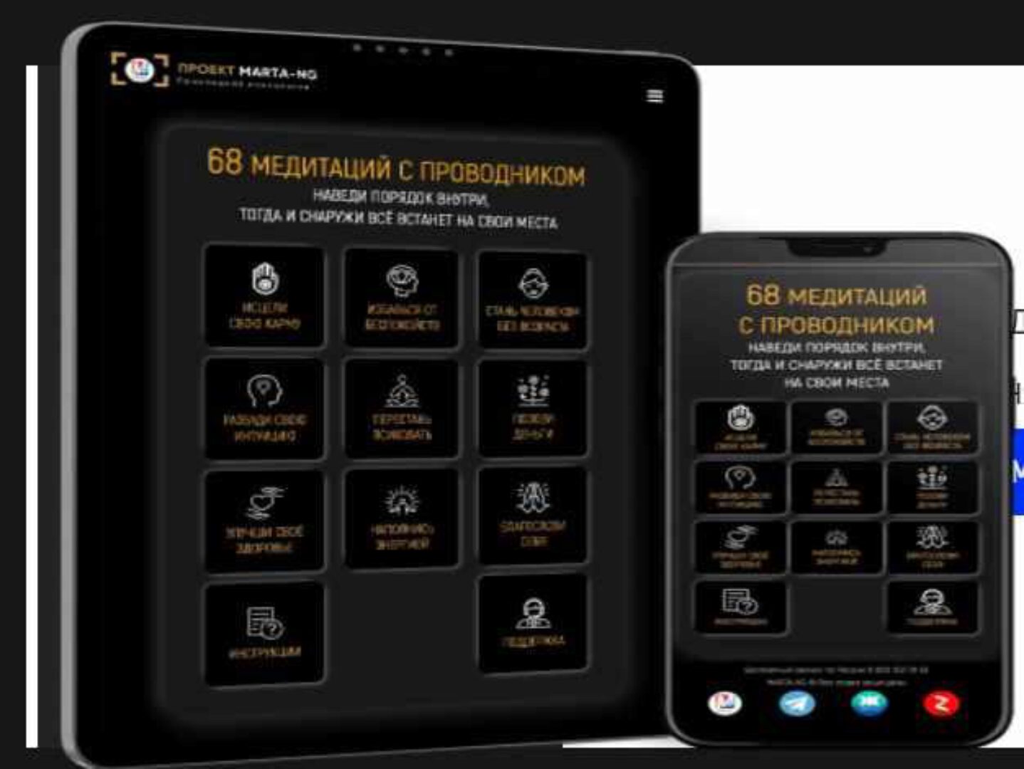Ликвидация Сборника 68 медитаций с проводником (Марта Николаева-Гарина)