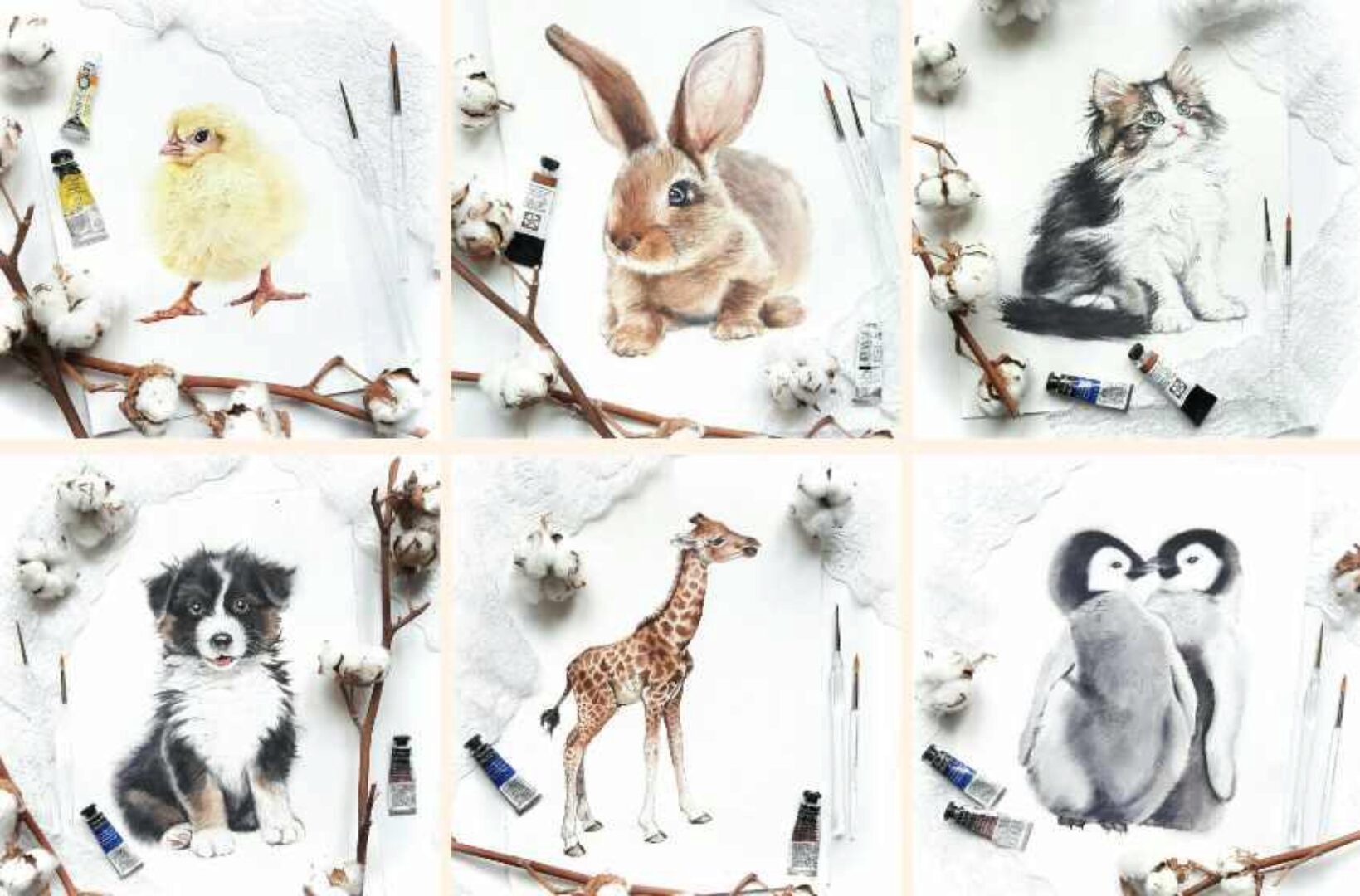 Пушистыe мaлыши (Нина Петровская)