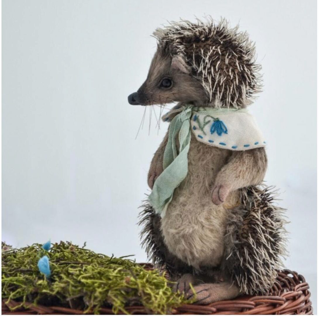 Мастер класс Ежик Подснежник, базовый  (Оксана Антоненко)