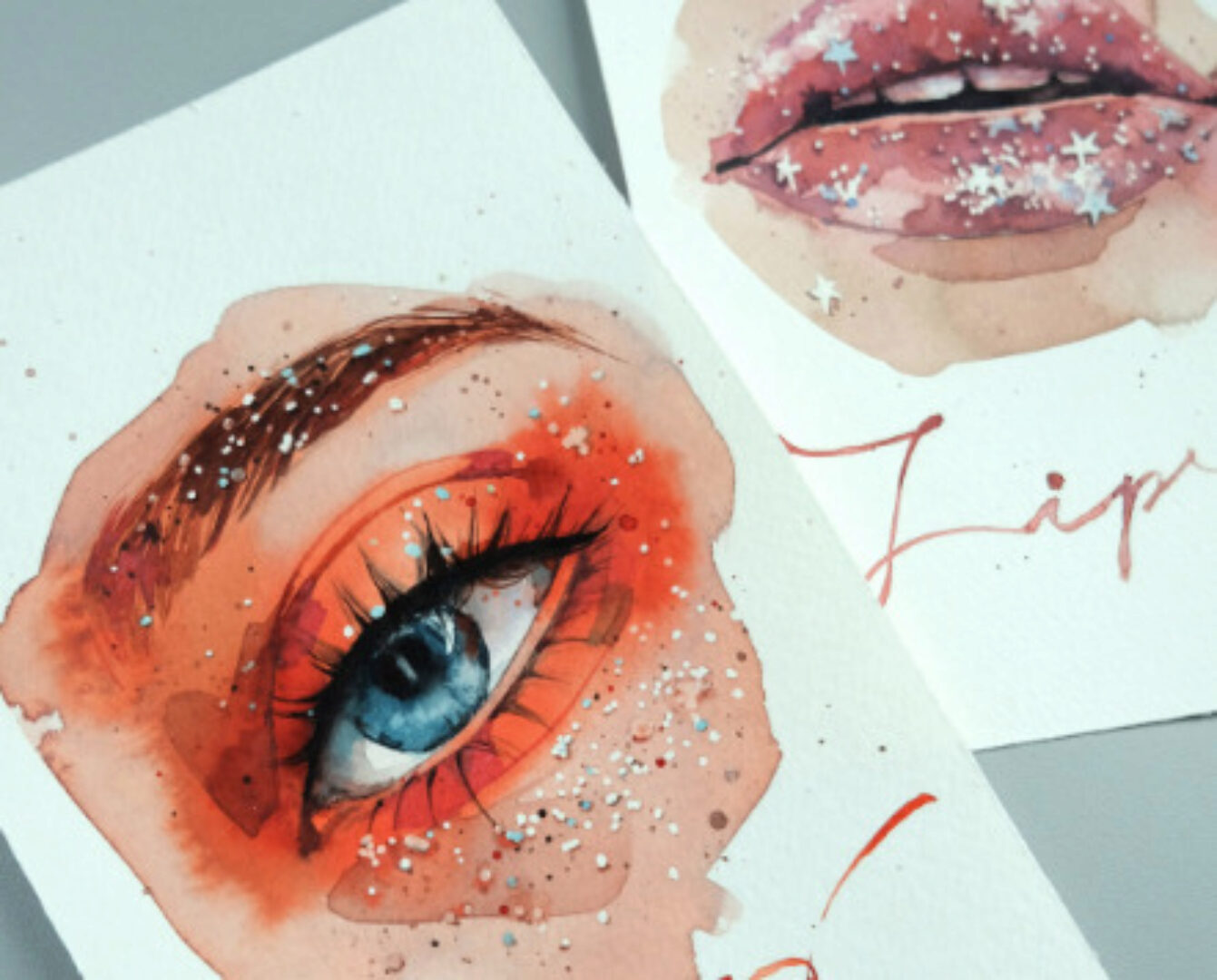 [kaplanschool] Fashion-портрет акварелью. Тариф Без проверки (Вероника Талецкая)