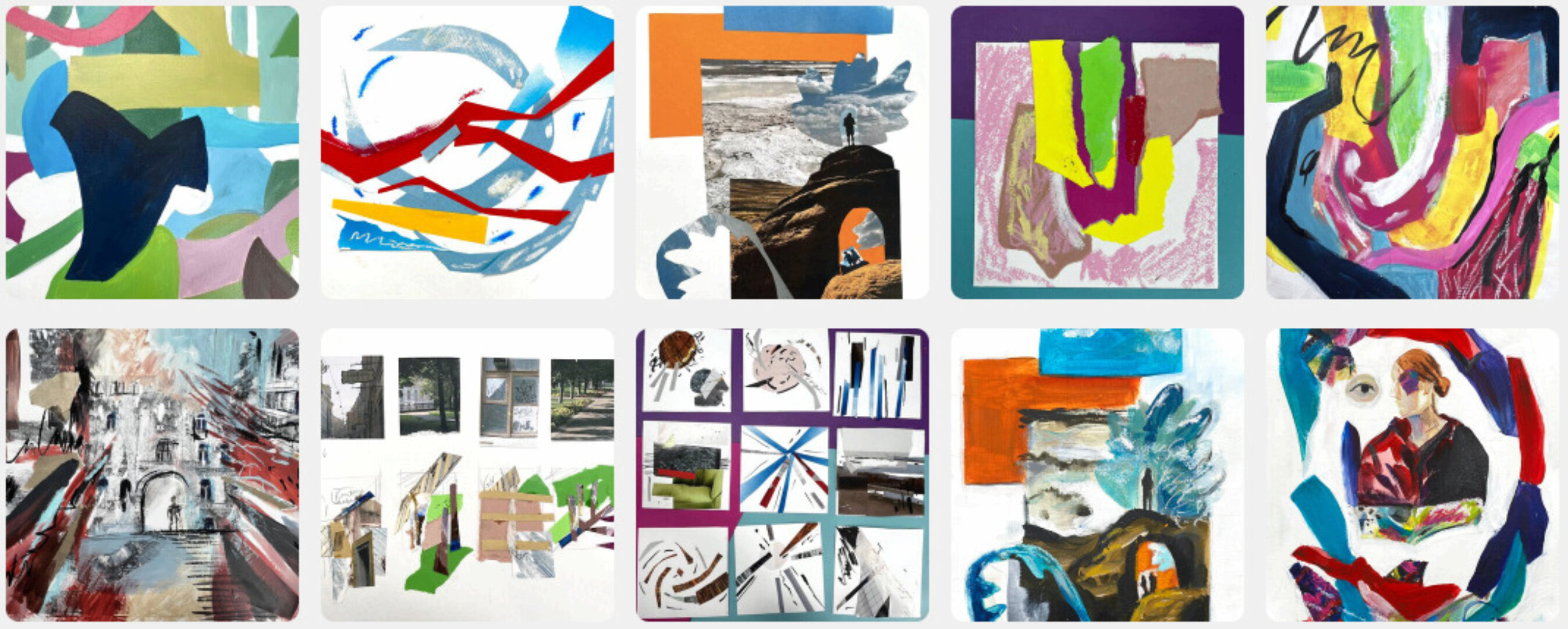 [kalachevaschool] Через коллаж к живописи. Тариф Стандарт (Кира Мрик)