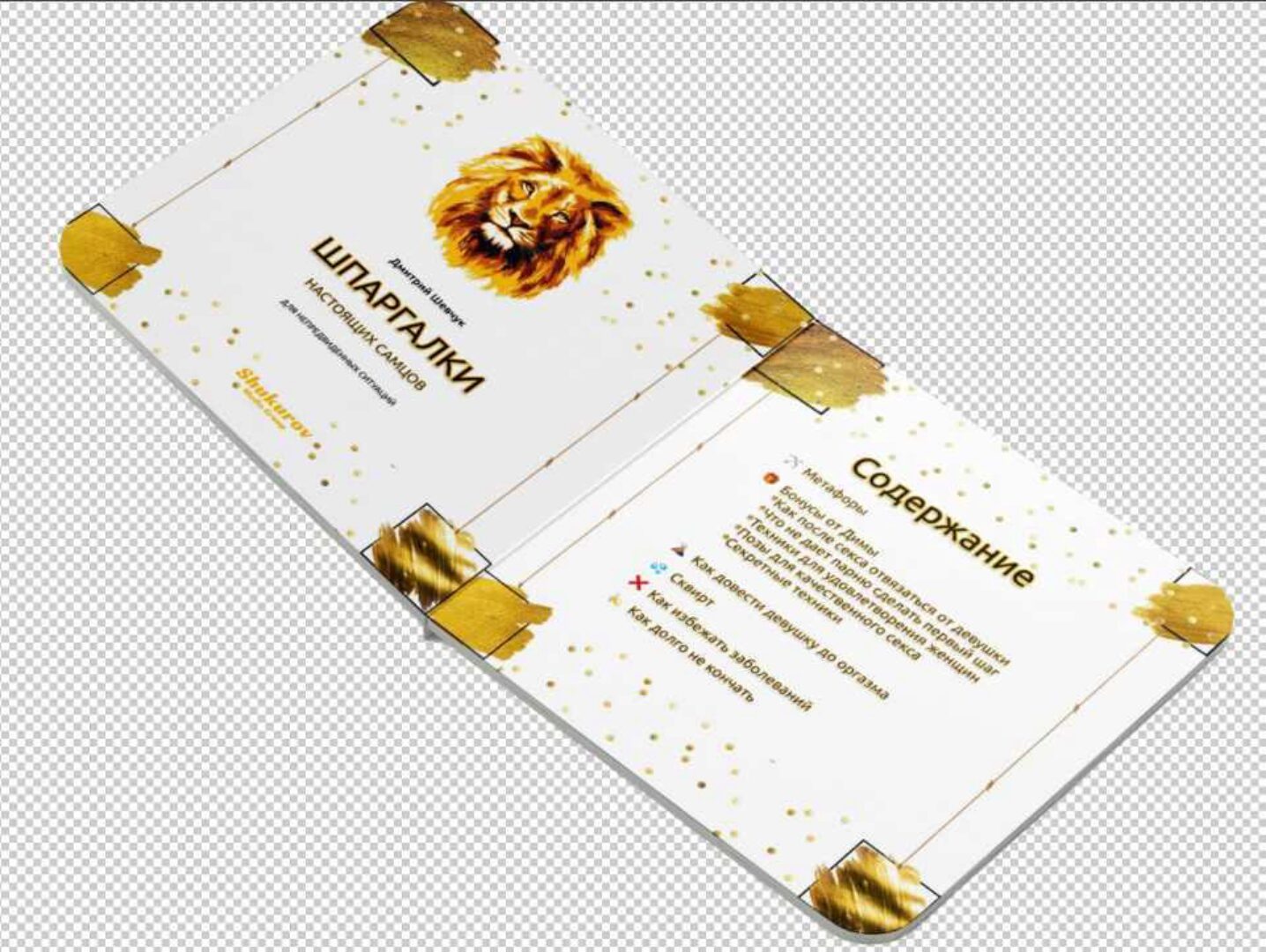 [Дима Секс-инструктор] Шпаргалки настоящих самцов (Дмитрий Шевчук)