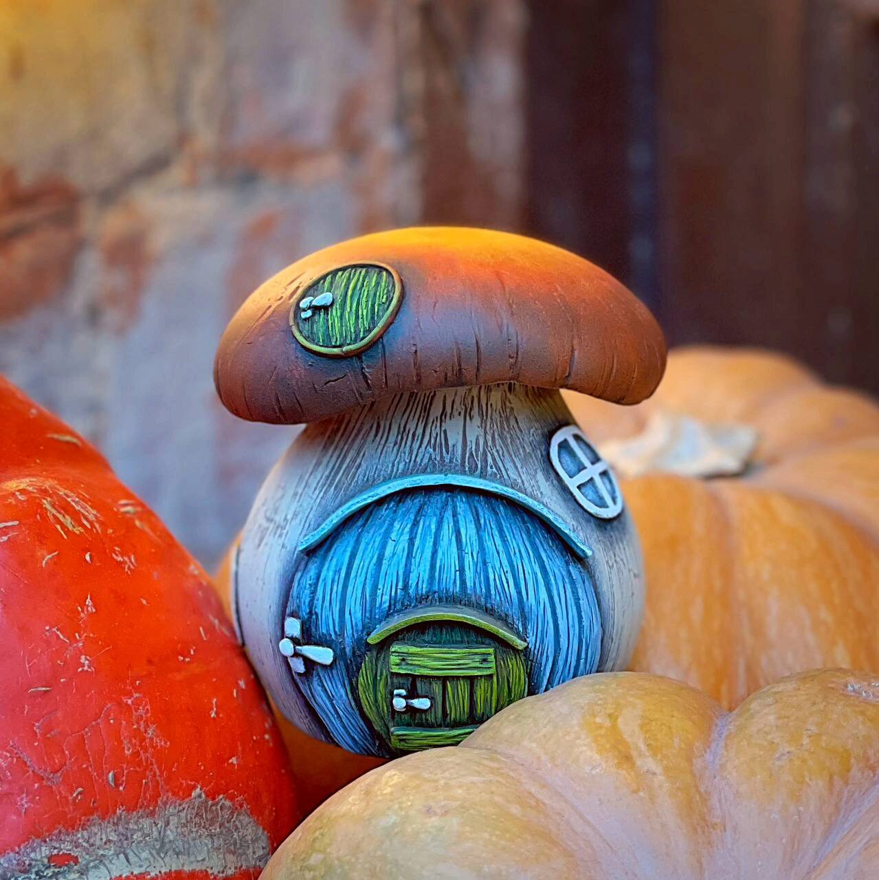 Мастер-класс 037 «Гриб-дом »(Елена Раевская)