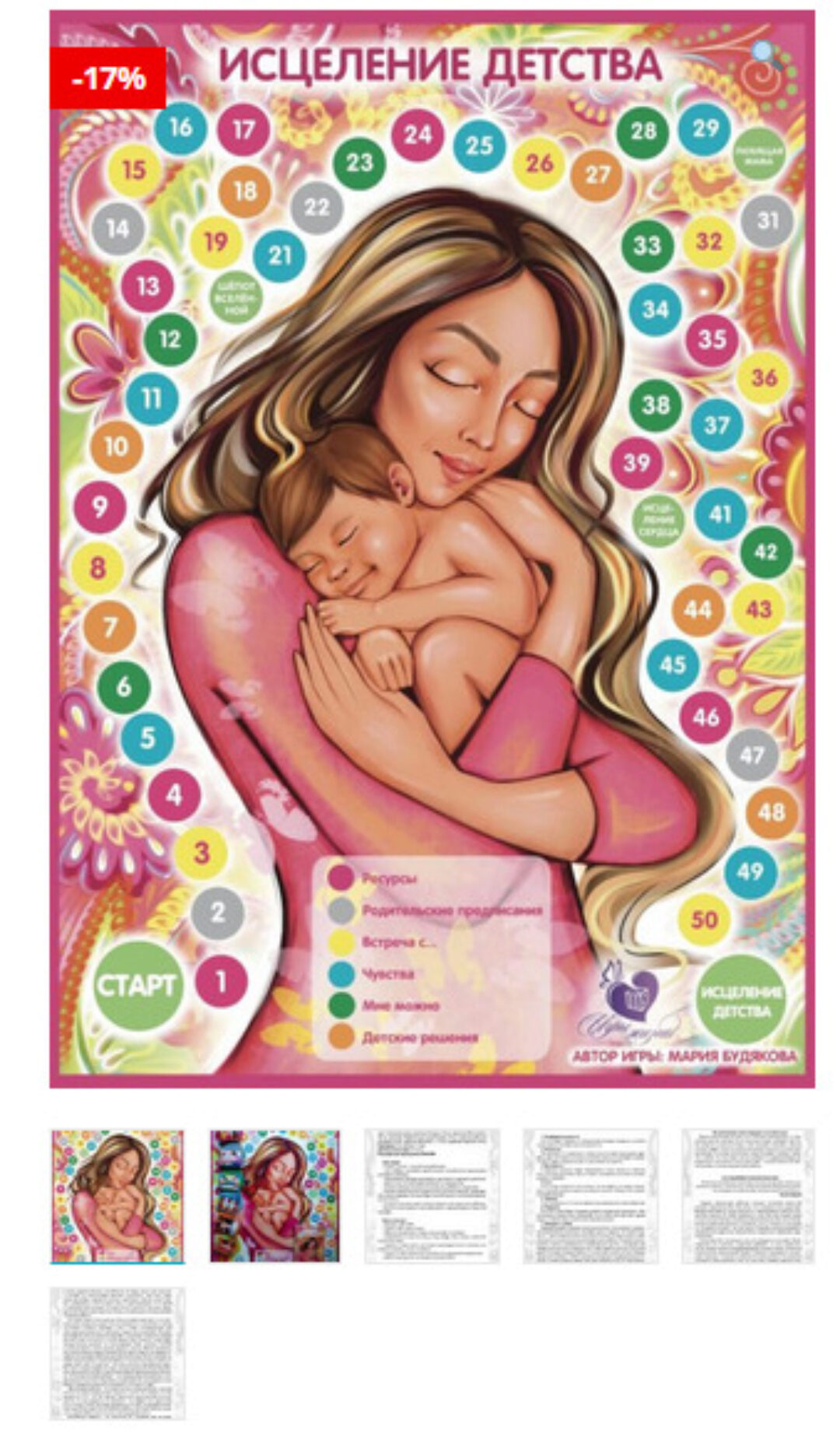 Психологическая трансформационная игра Исцеление детства (Мария Будякова)